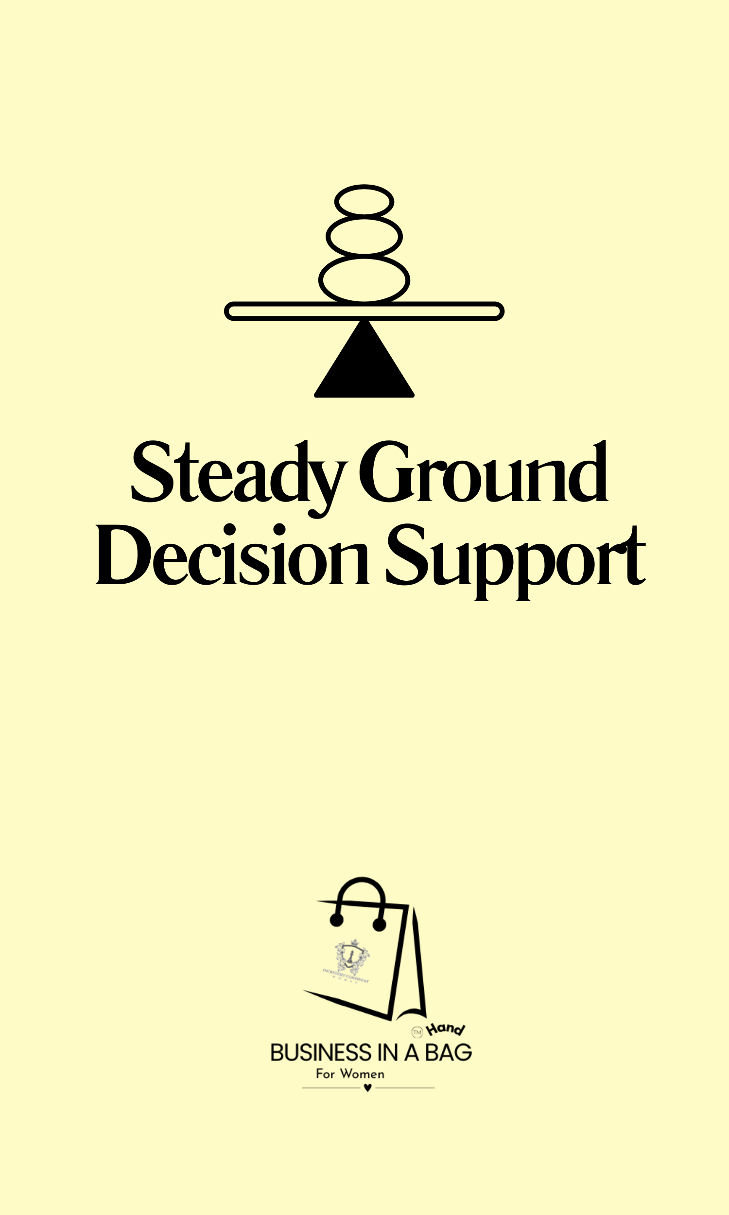 Steady Ground Decision Support Business Guide