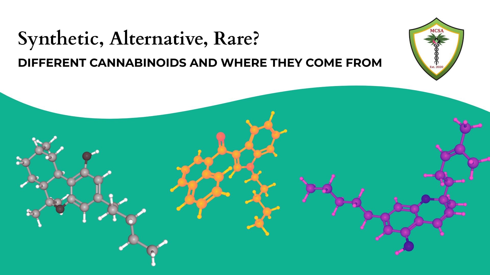 Synthetic, Alternative, Rare? Different cannabinoids and where they come from.