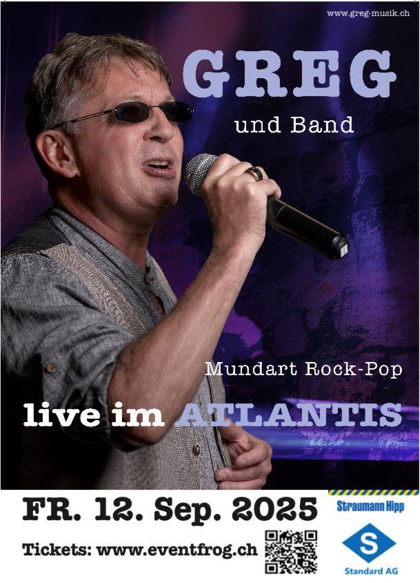 Ych freu mii uff Euch
Tickets unter www.greg.musik.ch oder
https://eventfrog.ch/de/p/konzert/pop-rock/greg-7254082424551747685.html
GREG in Basel | Pop & Rock
Konzerte#MundartRock, #SchweizerMusik, #RockPopCH, #Musik, #Rock, #Pop, #Schweiz