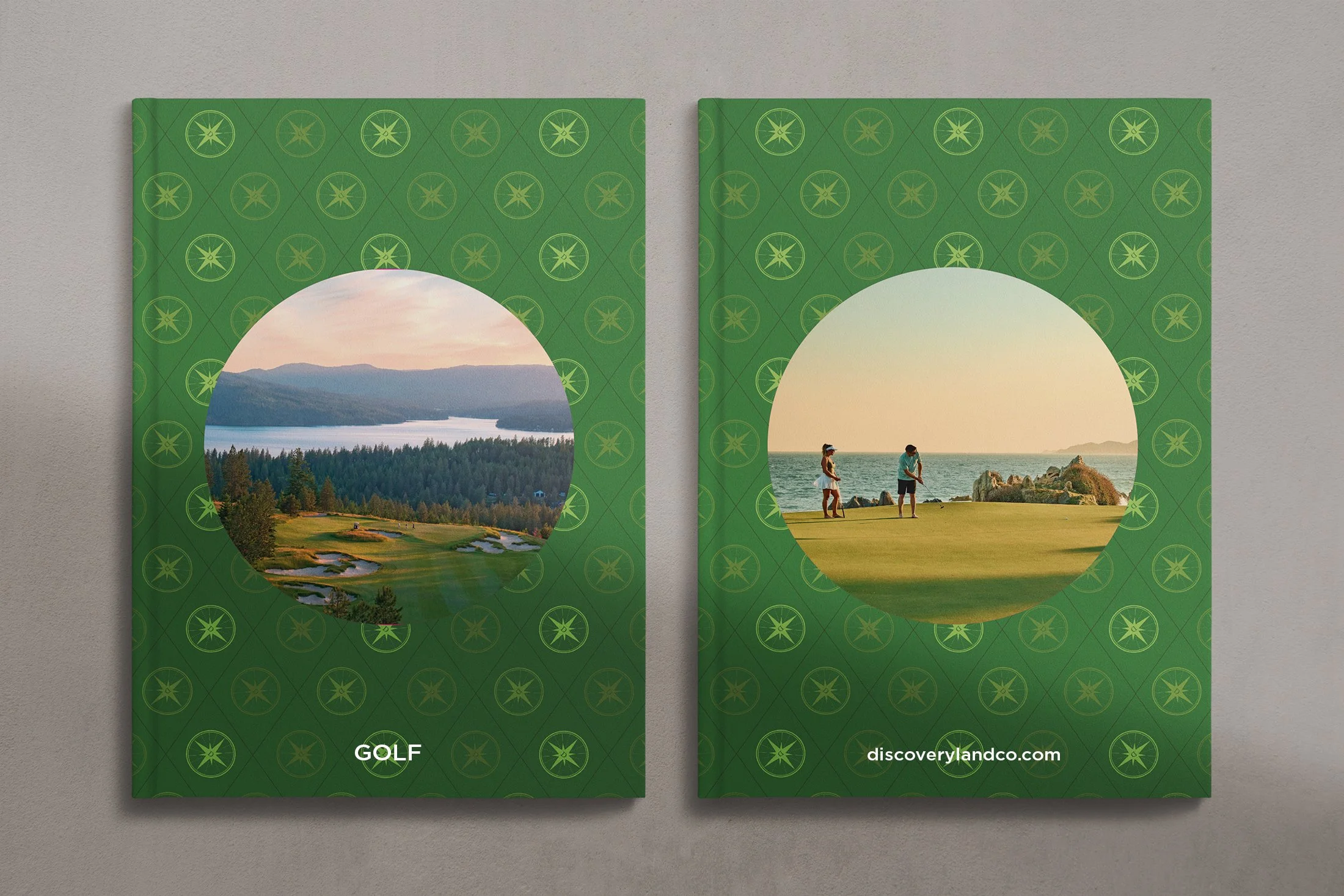 Icon Book Series : Golf (Cover + Back Cover)