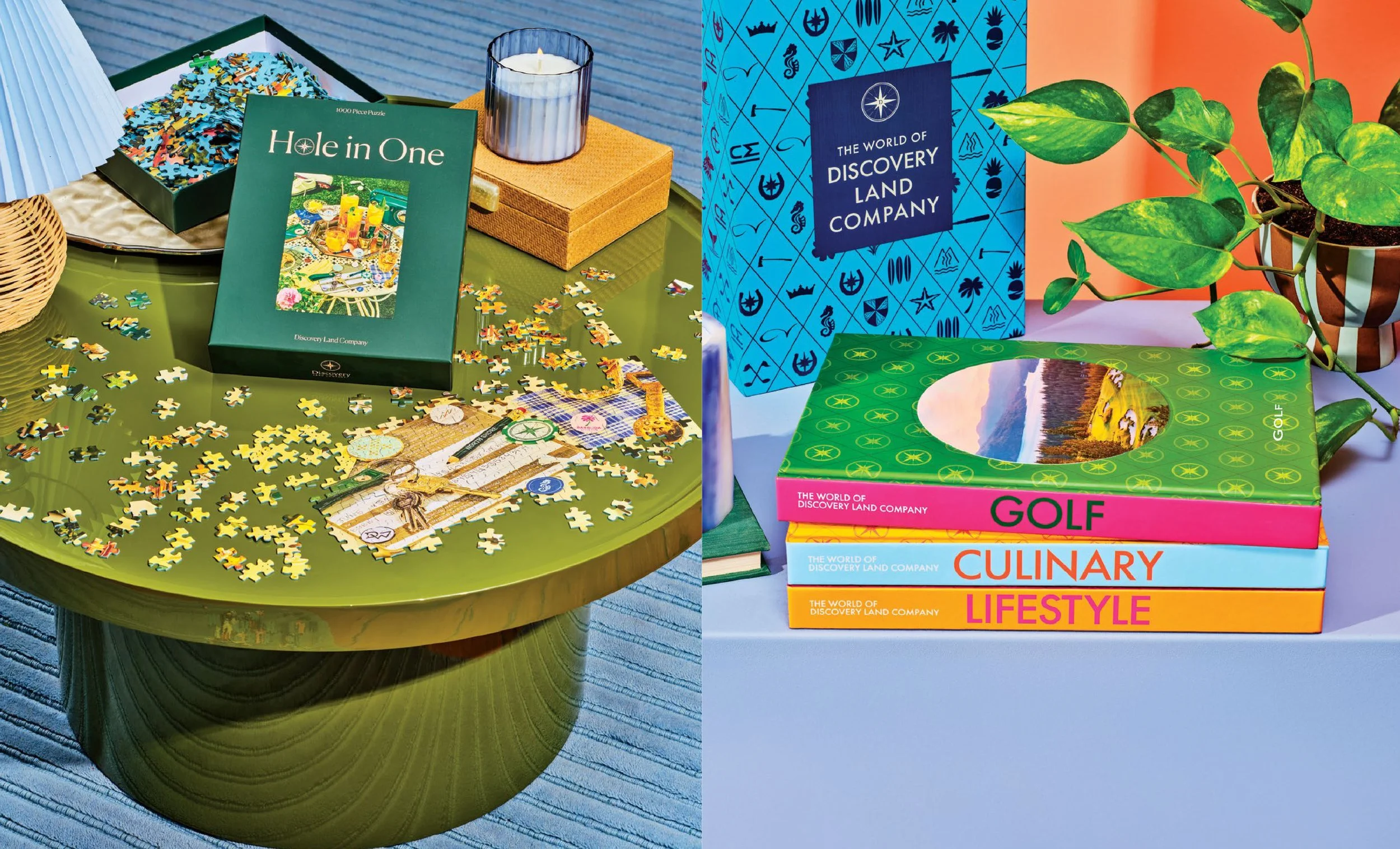 DLC Puzzle & Icon Book Series: Culinary, Golf & Lifestyle