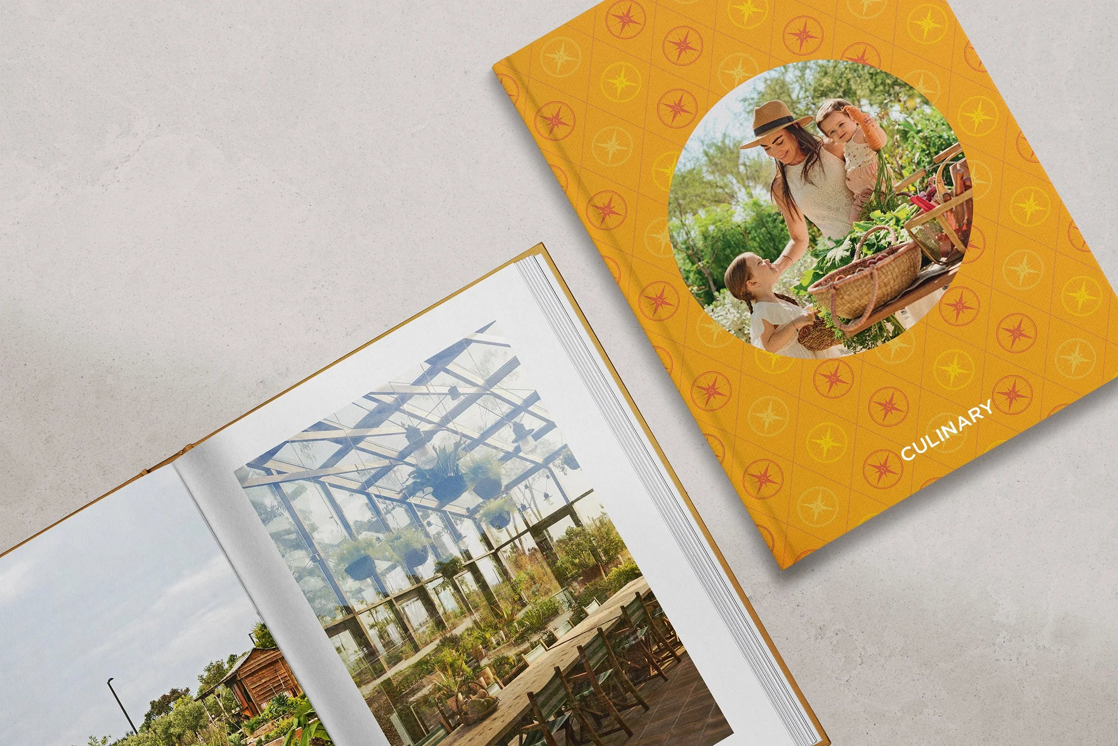 Icon Book Series : Culinary (Cover + First Spread)