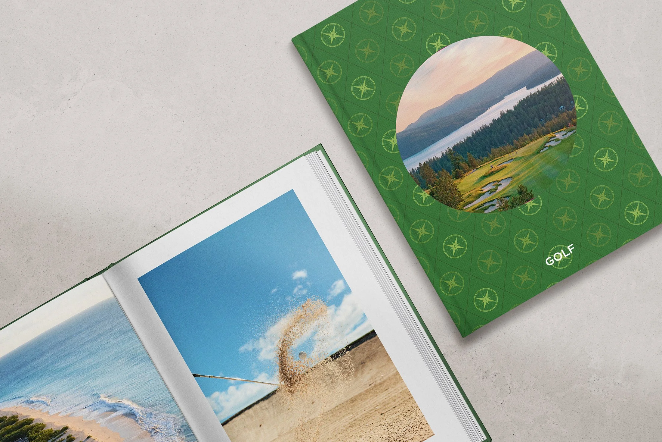 Icon Book Series : Golf (Cover + First Spread)
