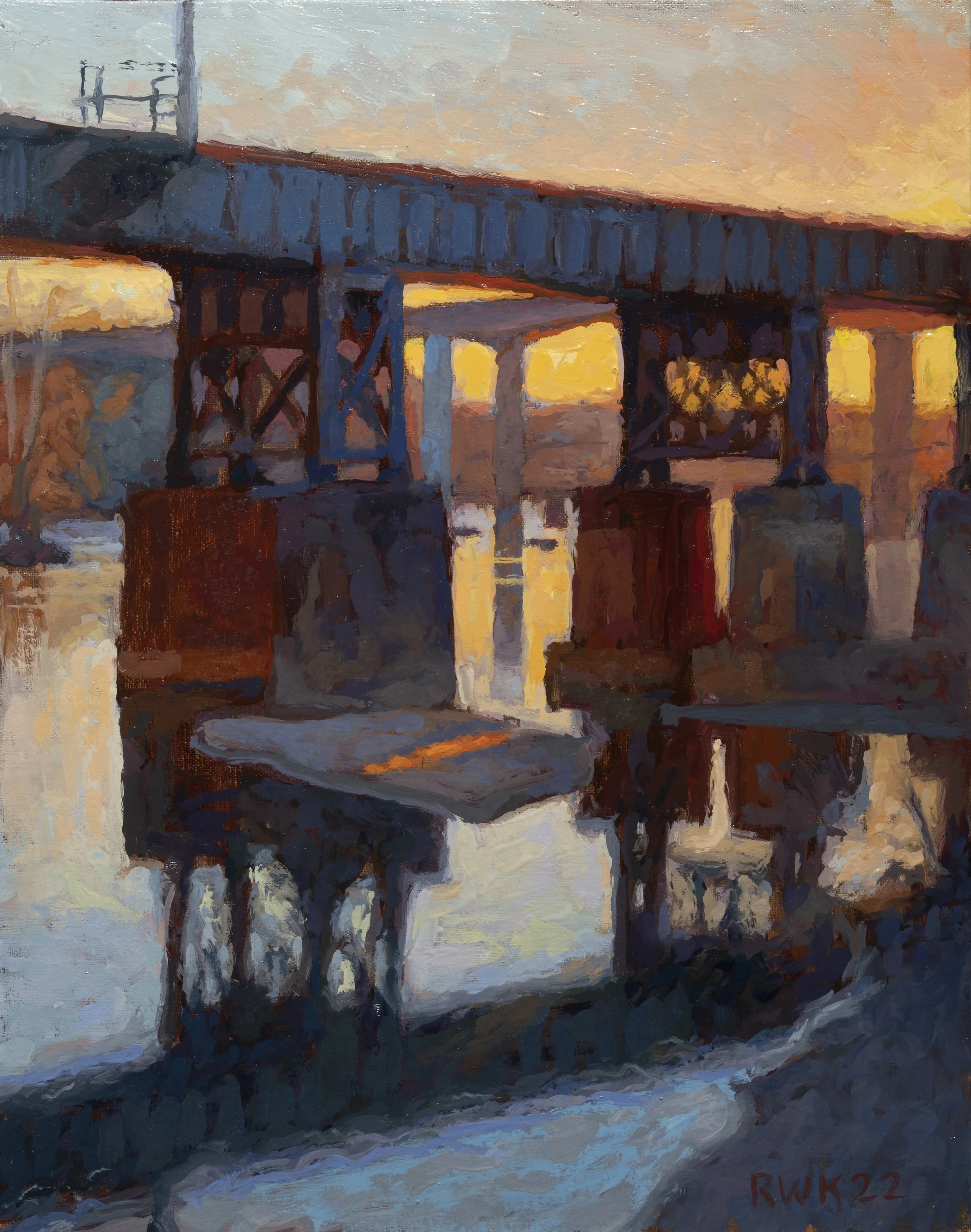 Brown's Island Train Trestle