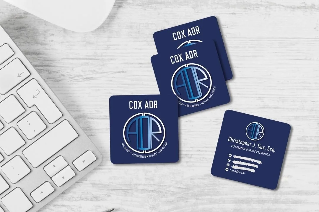 Collateral and website for professional litigator.