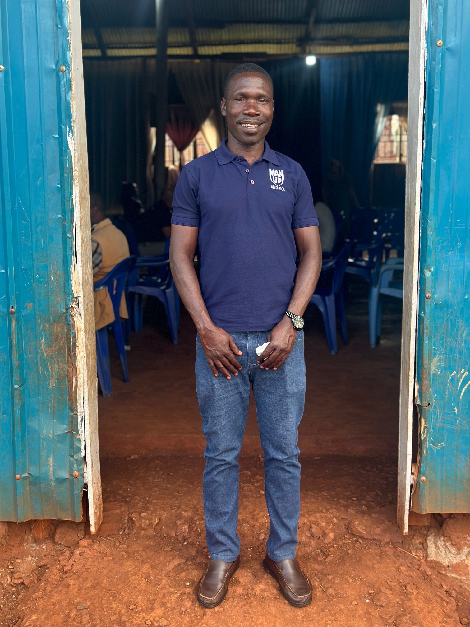 My name is Okutwi Emmanuel. I have been married for eight years and have two children&mdash;a six-year-old daughter and a two-year-old son. I have been part of the Man Up cohort in Jinja (Uganda) for one and a half years.

But before Man Up, I was no