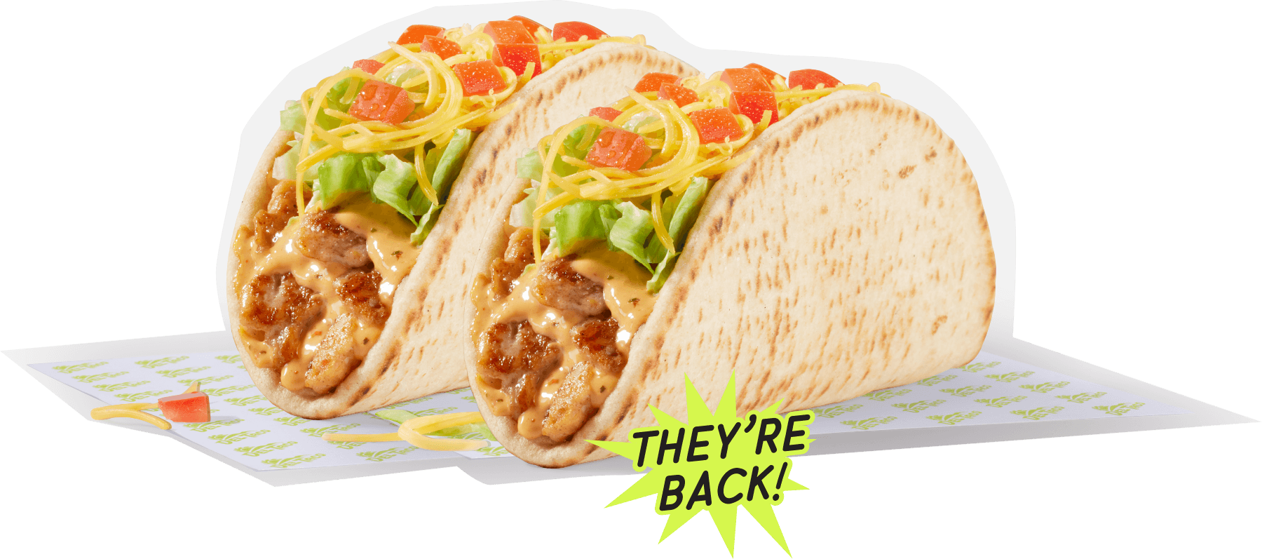 Go get a Big Fat Chicken Taco from del Taco!