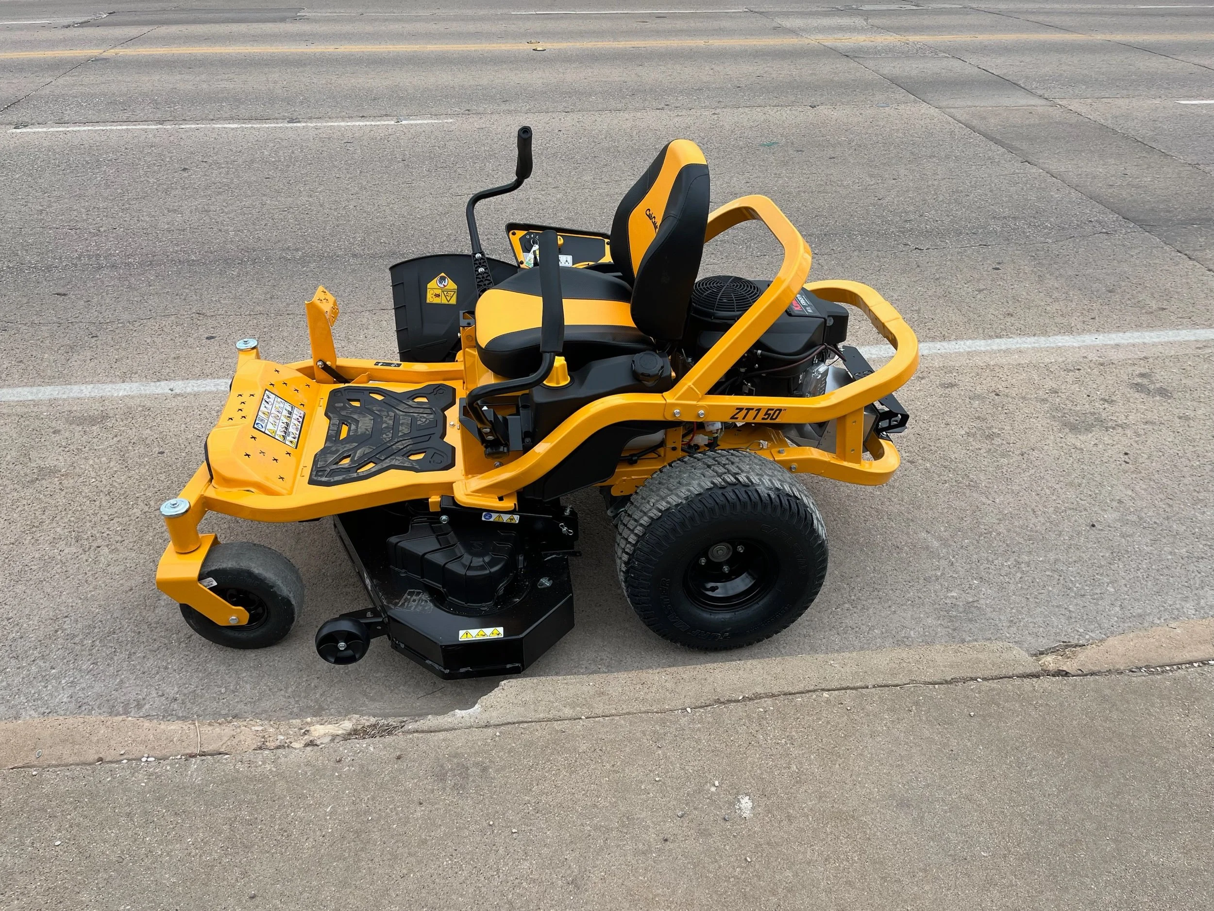 Cub Cadet Ultima ZT1 50” Fabricated Deck — Hawkins Battery Golf Cars