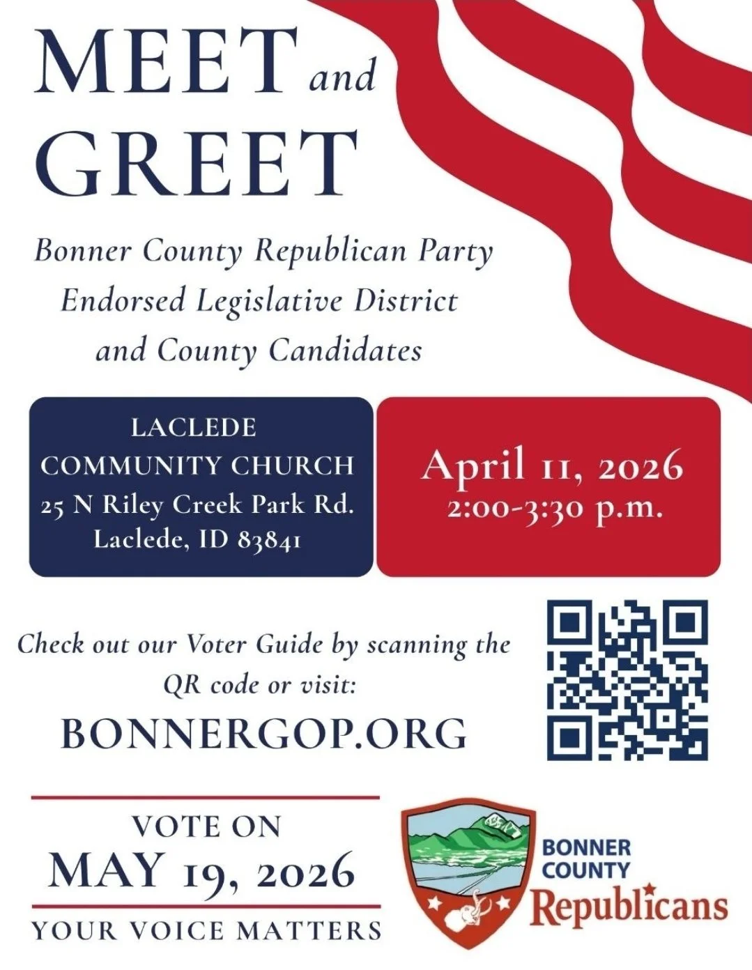Bonner County Republican Party Endorsed Candidate Meet & Greet
