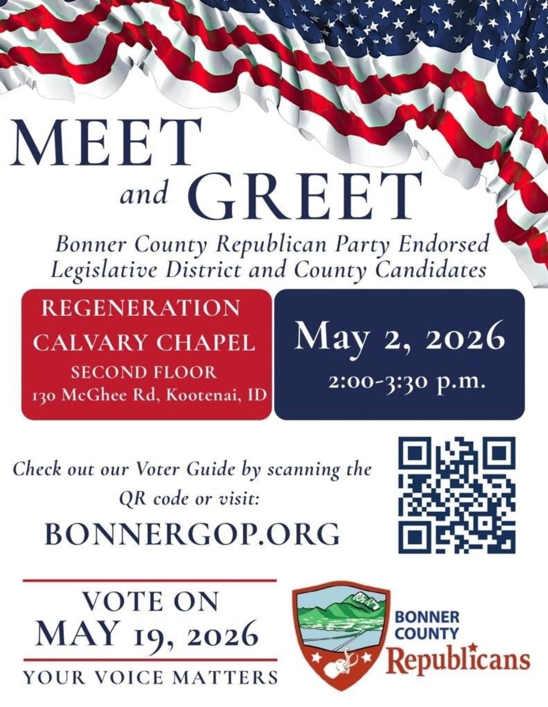 Bonner County Republican Meet & Greet for Endorsed Republican Candidates
