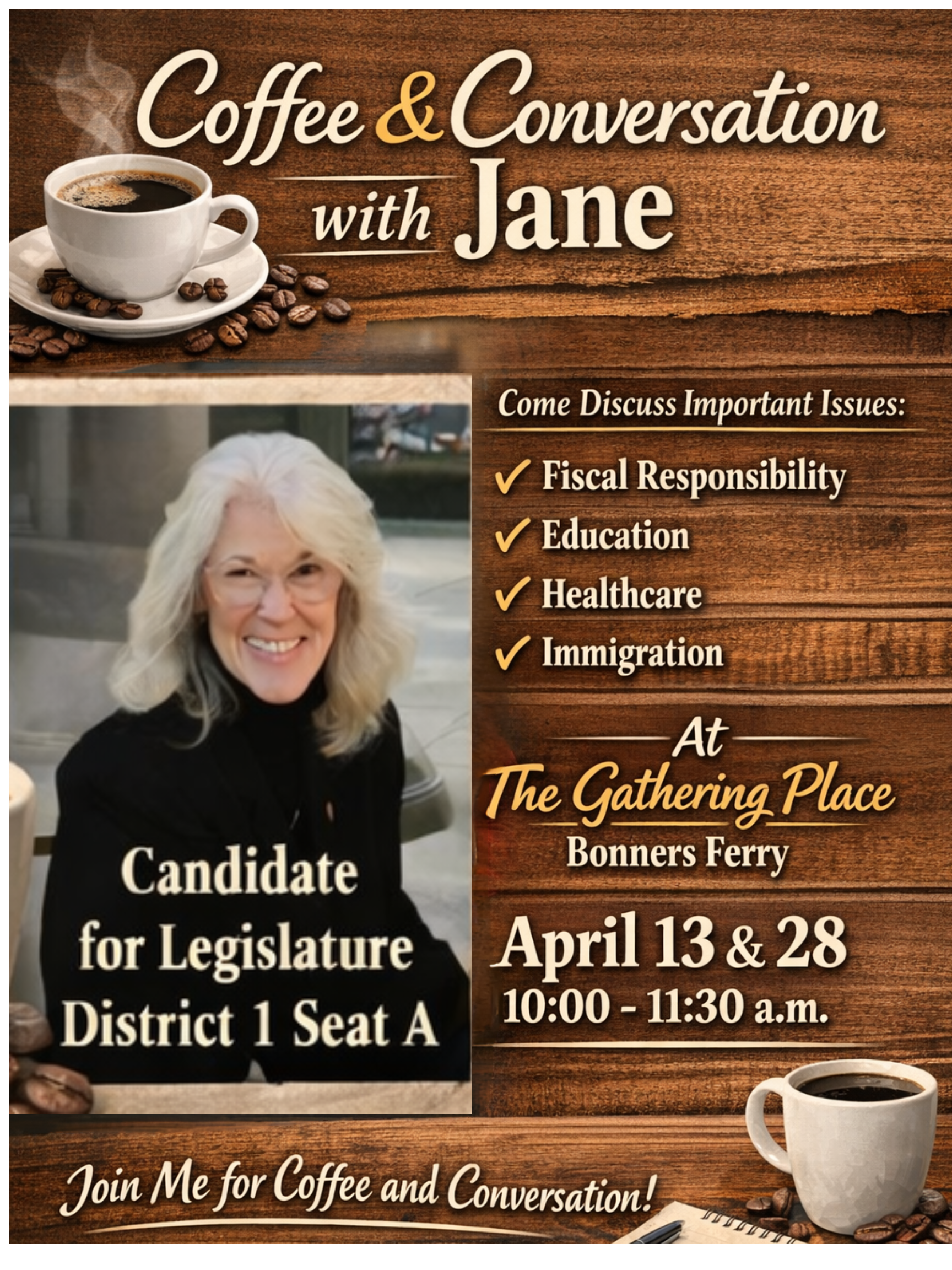 Coffee and Conversation with Jane