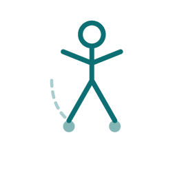 Coordination and motor planning therapy icon