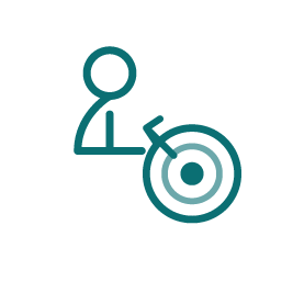 Functional individualized occupational therapy care icon