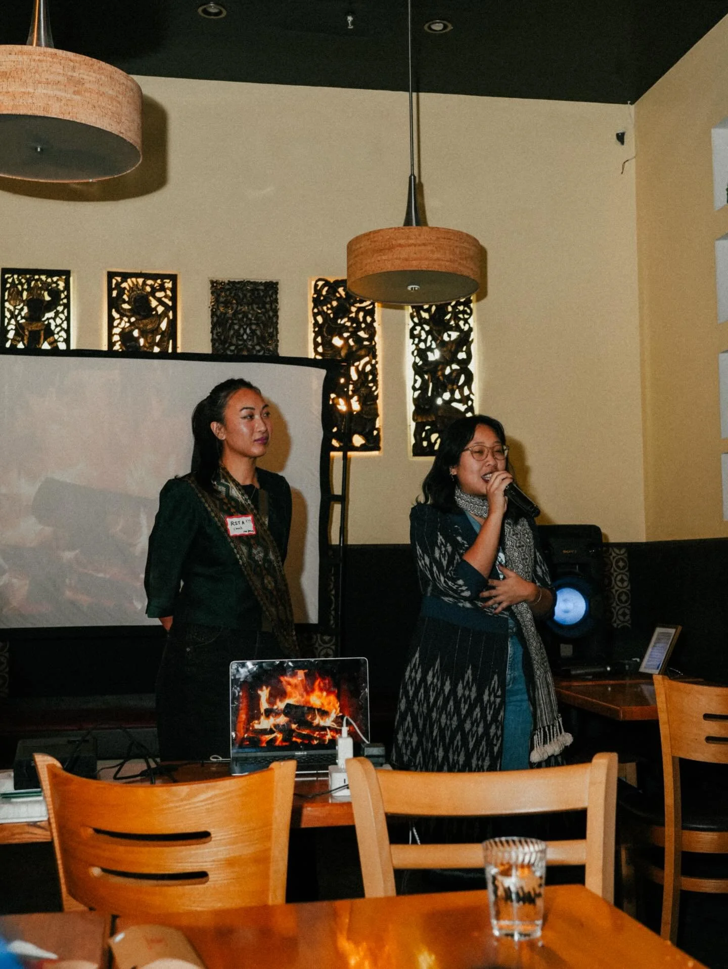 huk pang // a successful fundraiser at @thipkhaodc held by @healingoutlaod @laofoodmovement @inthaleena + @theokiechan! this friendsgiving brought people together leaving with memories and new friendships. we learned so much about each other and hear