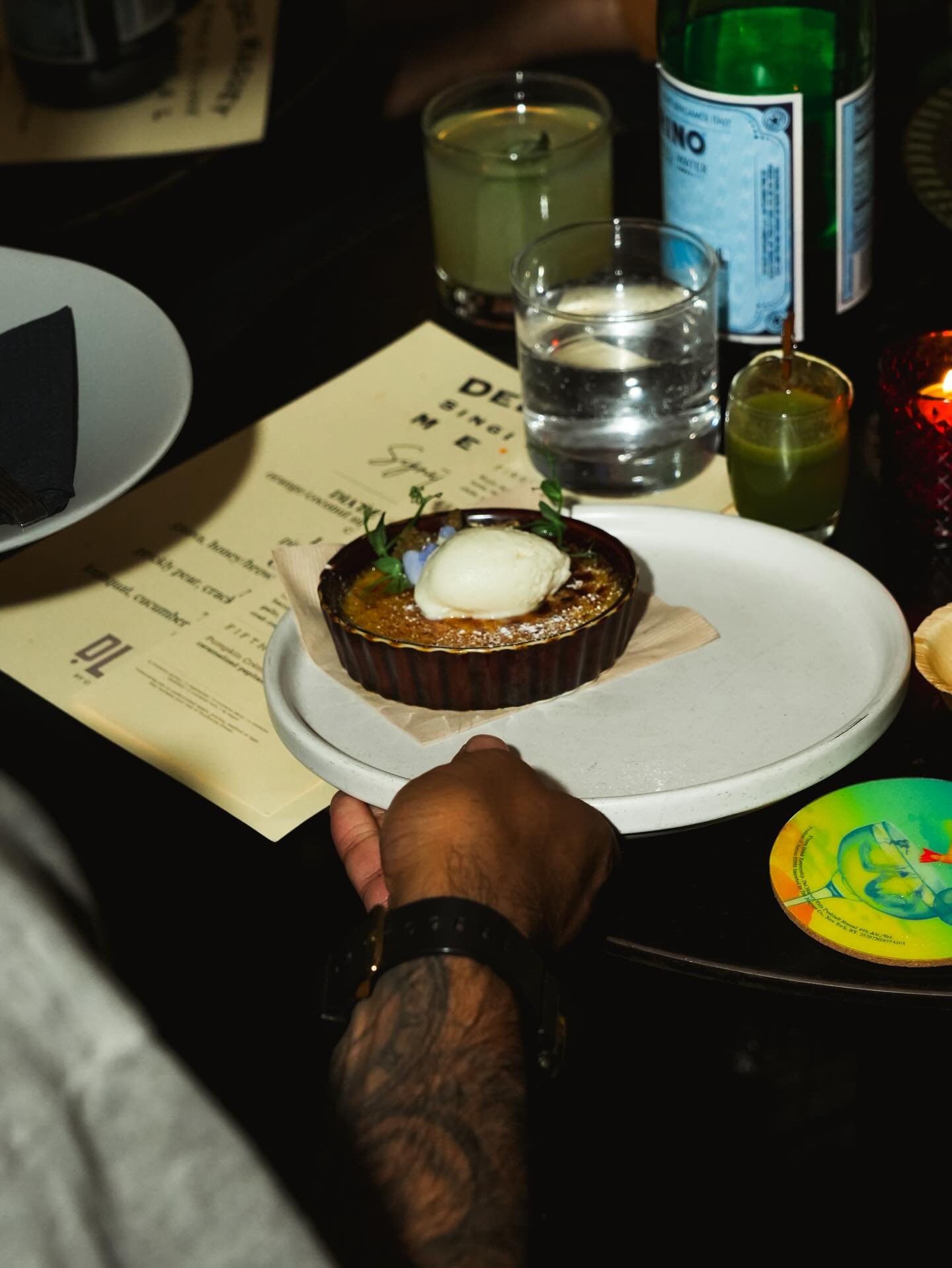 del maguey // a dinner experience with @delmagueymezcalz! led by the talented, one and only FEO FORTE! the group enjoyed curated courses and cocktails by the team at @dlenadc. the stories and history of #delmaguey can be felt through each agave expre