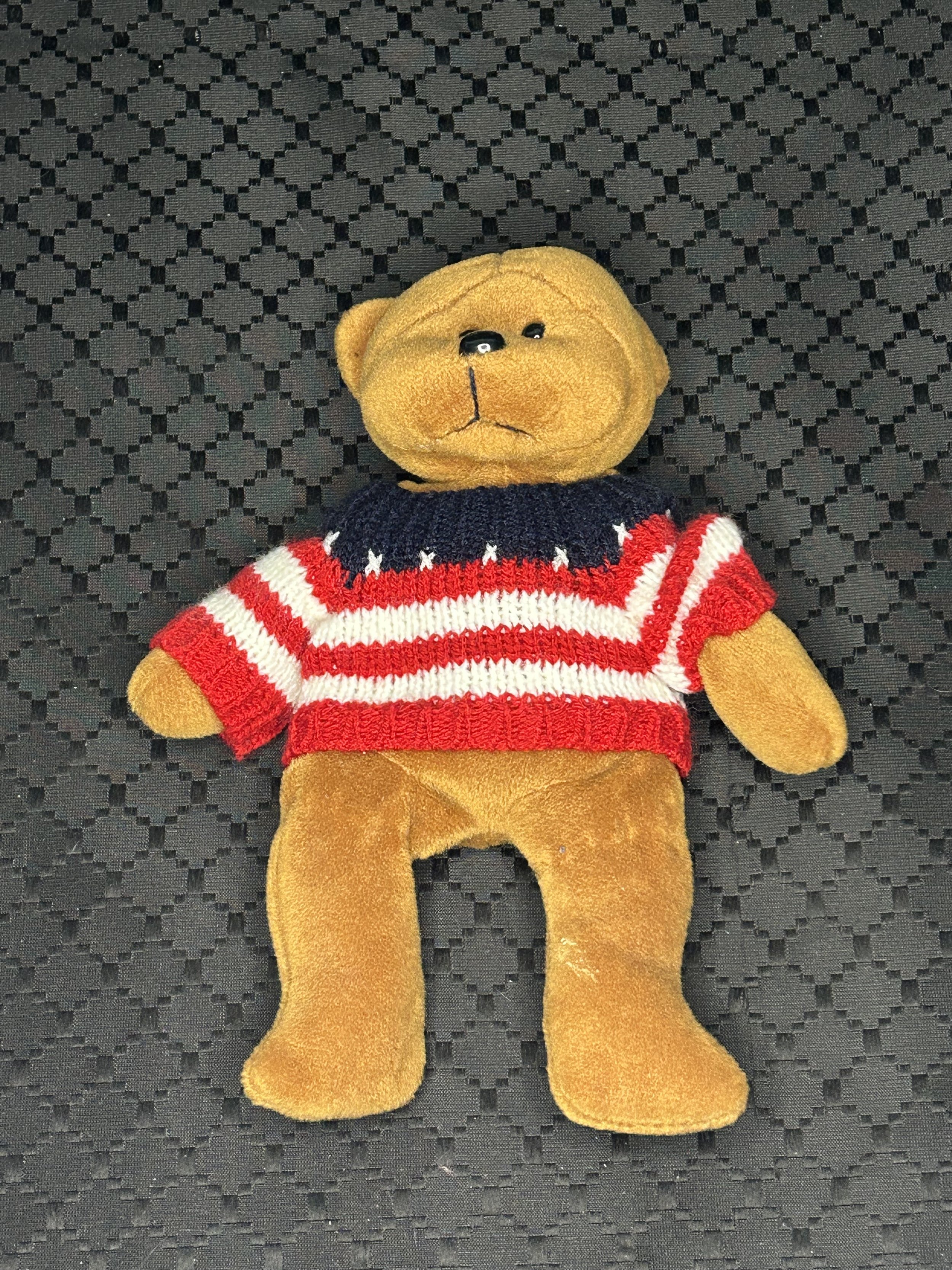 Patriotic Beanie baby Bear