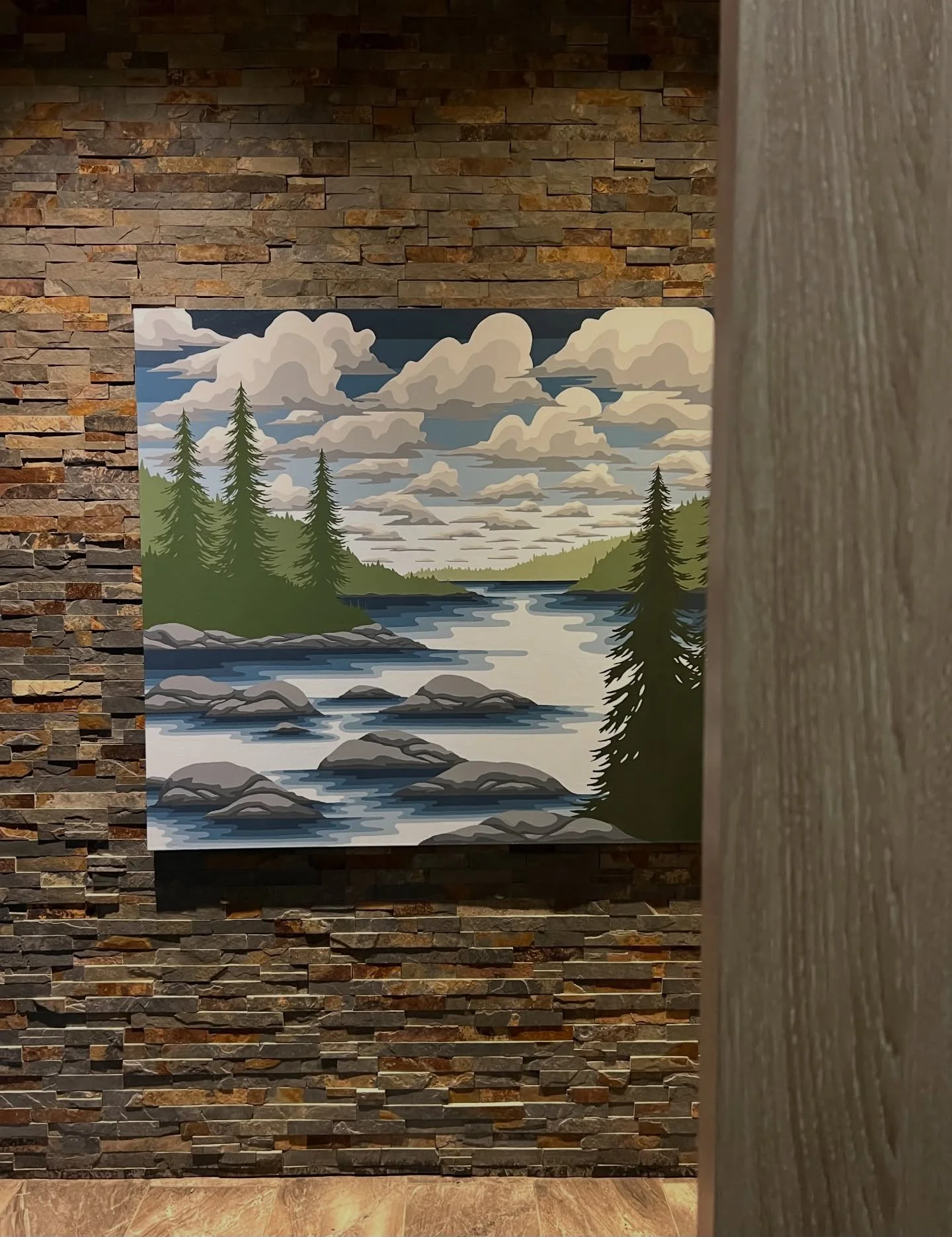 I&rsquo;m in Sudbury where the art is as beautiful as the scenery 🌲 

#exquisitelybored #sudbury #ontarionorth #ontarionorthland