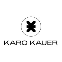 Logo mit schwarzem Stern und dem Text 'KARO KUER' darunter