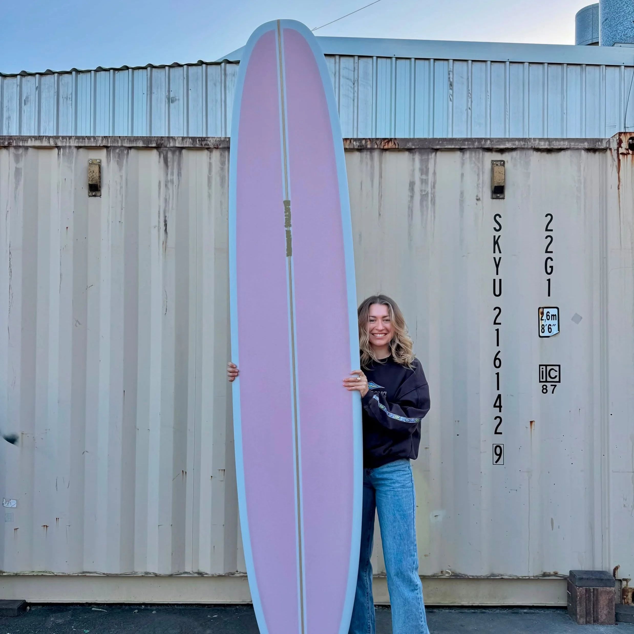 ~ 9'4 x 22 1/2 x 2 7/8 ~

Dusty Pink Nose Rider for @_jjem