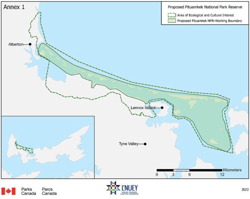 Pituamkek National Park Reserve - Pituamkek Guardianship Programme Development for L'nuey (PEI)
