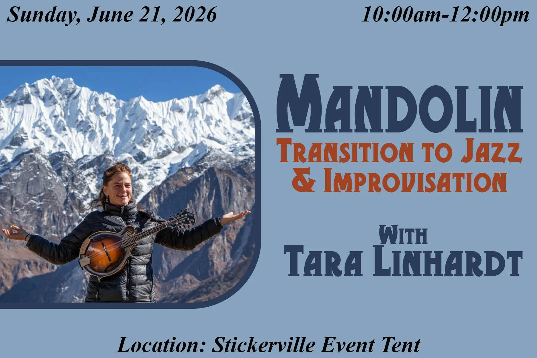 Mandolin - Transition to Jazz & Improvisation with Tara Linhardt