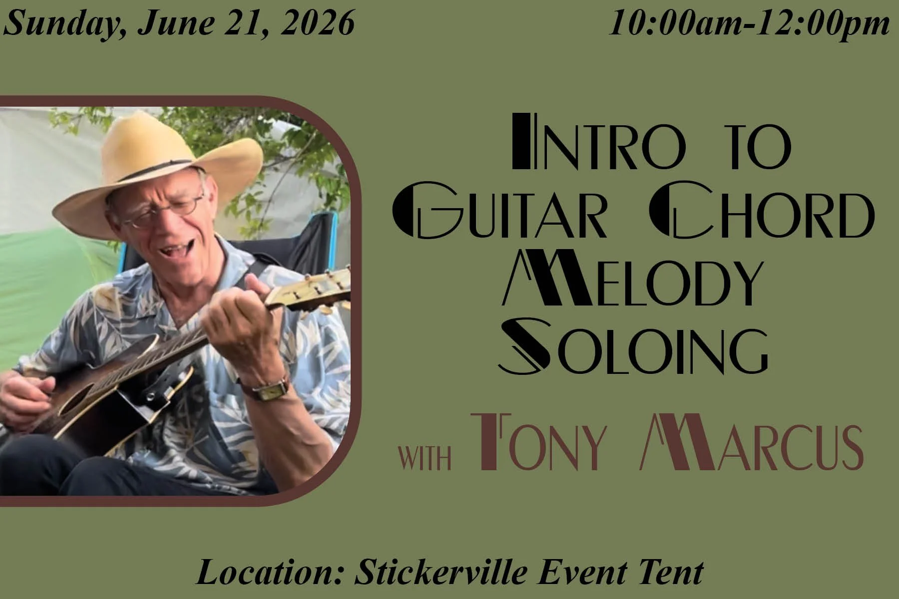 Intro to Guitar Chord Melody Soloing with Tony Marcus