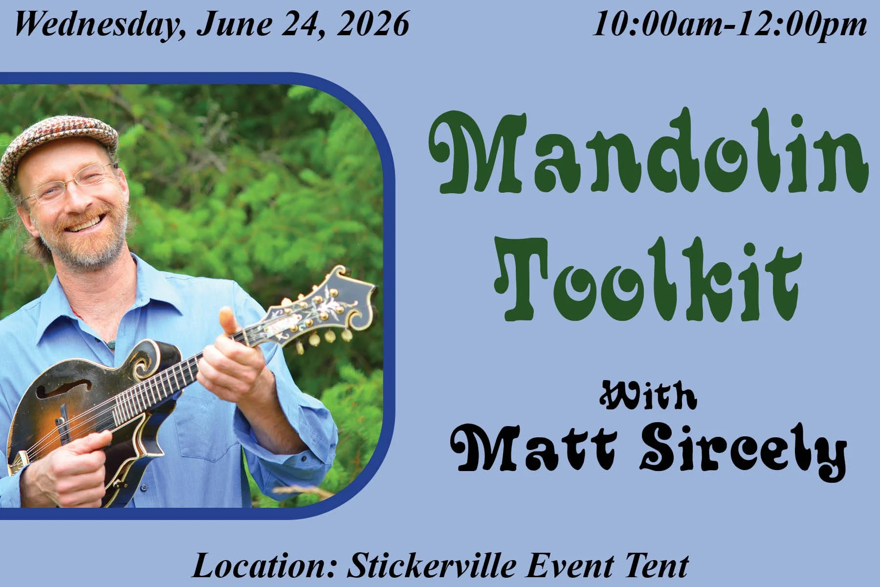 Mandolin Toolkit with Matt Sircely