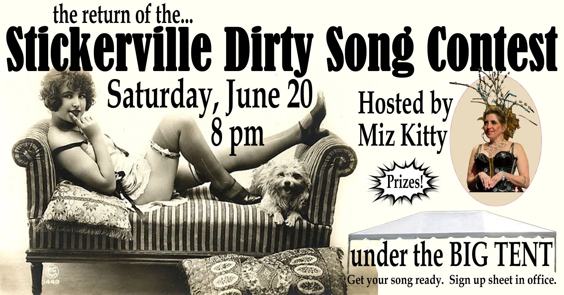 The Dirty Song Contest is back!