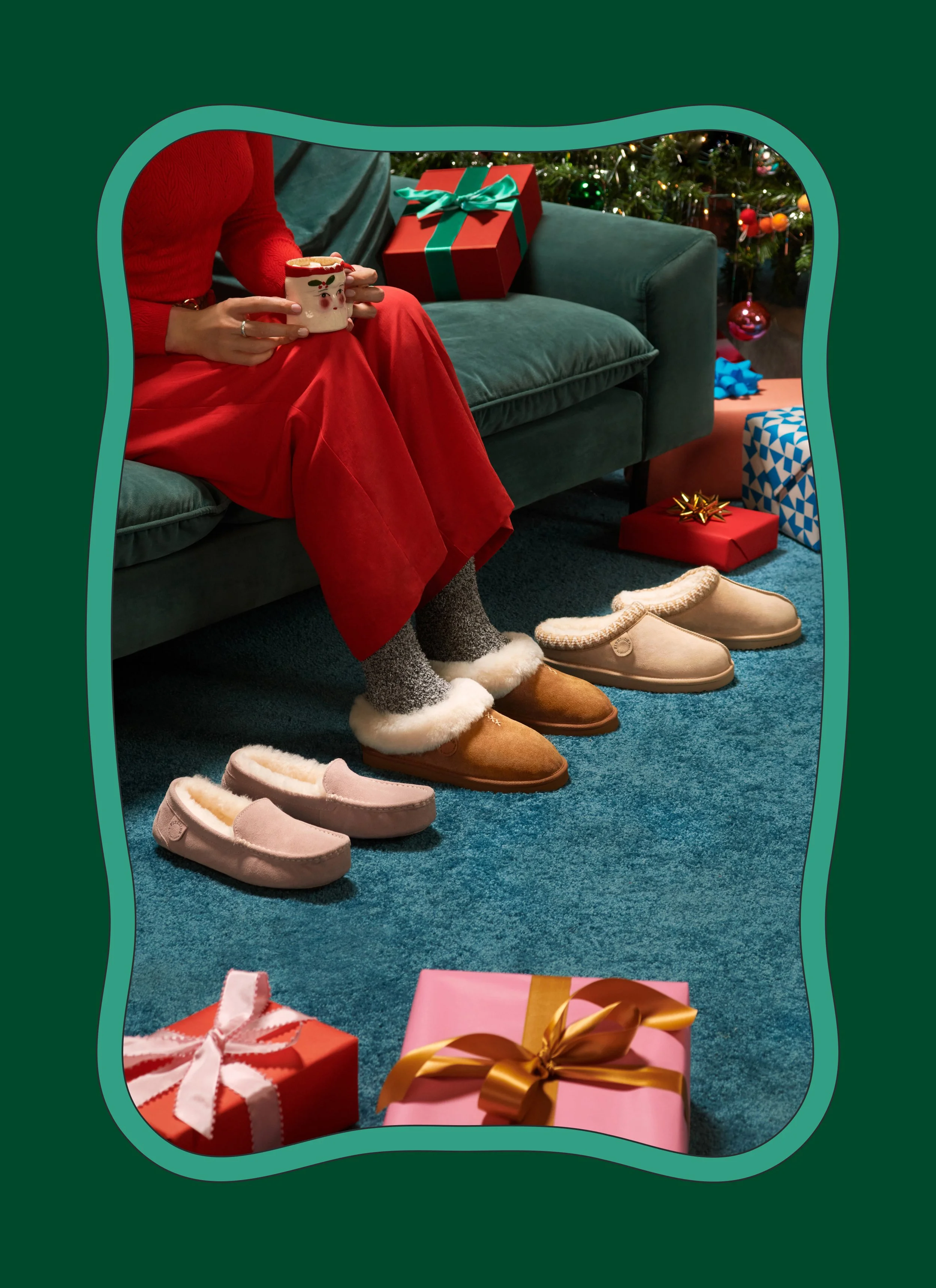 large green frame shoes in a row.jpg