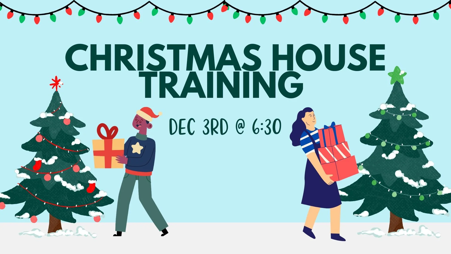Christmas House Training 