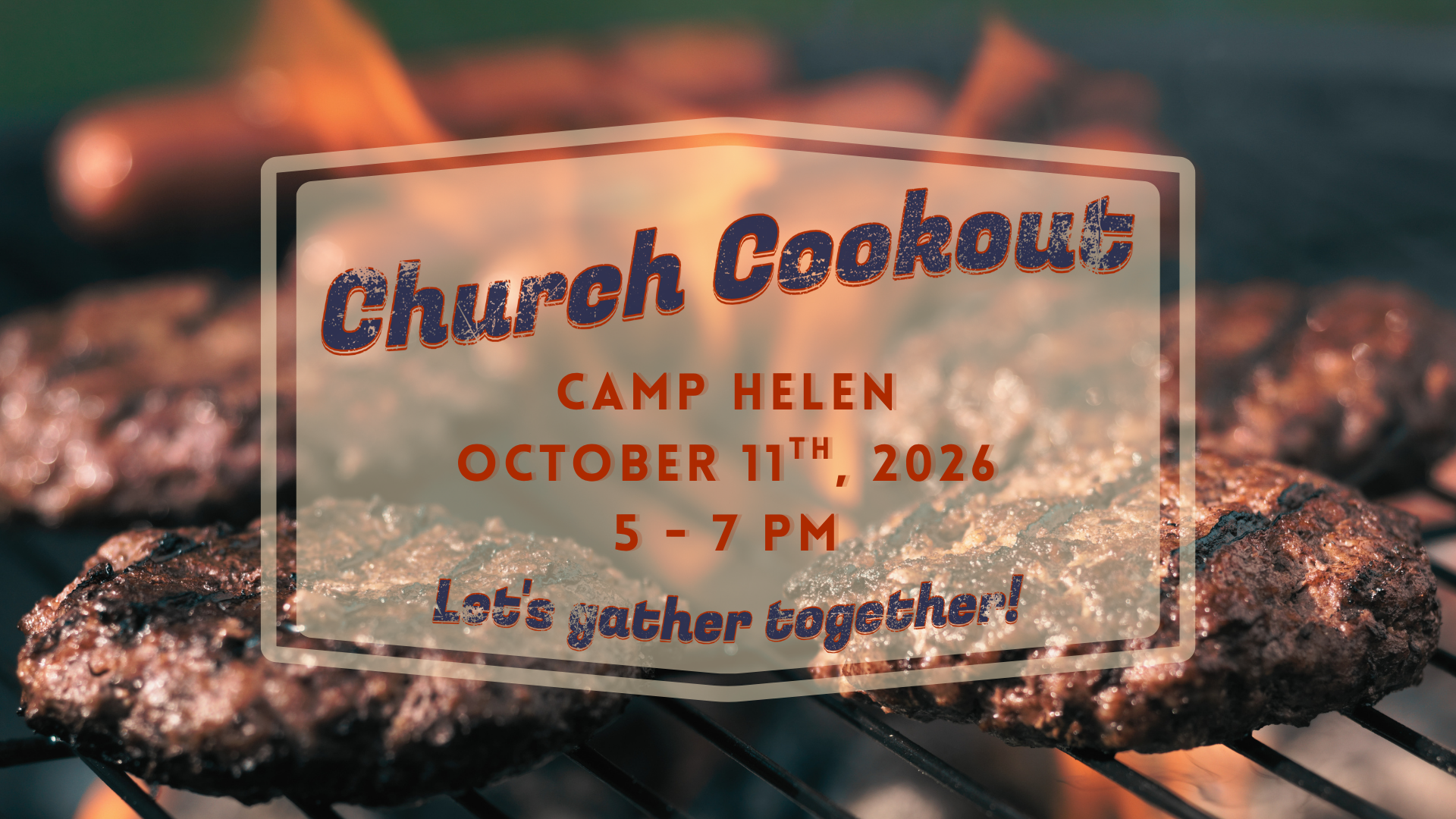 Camp Helen Cookout