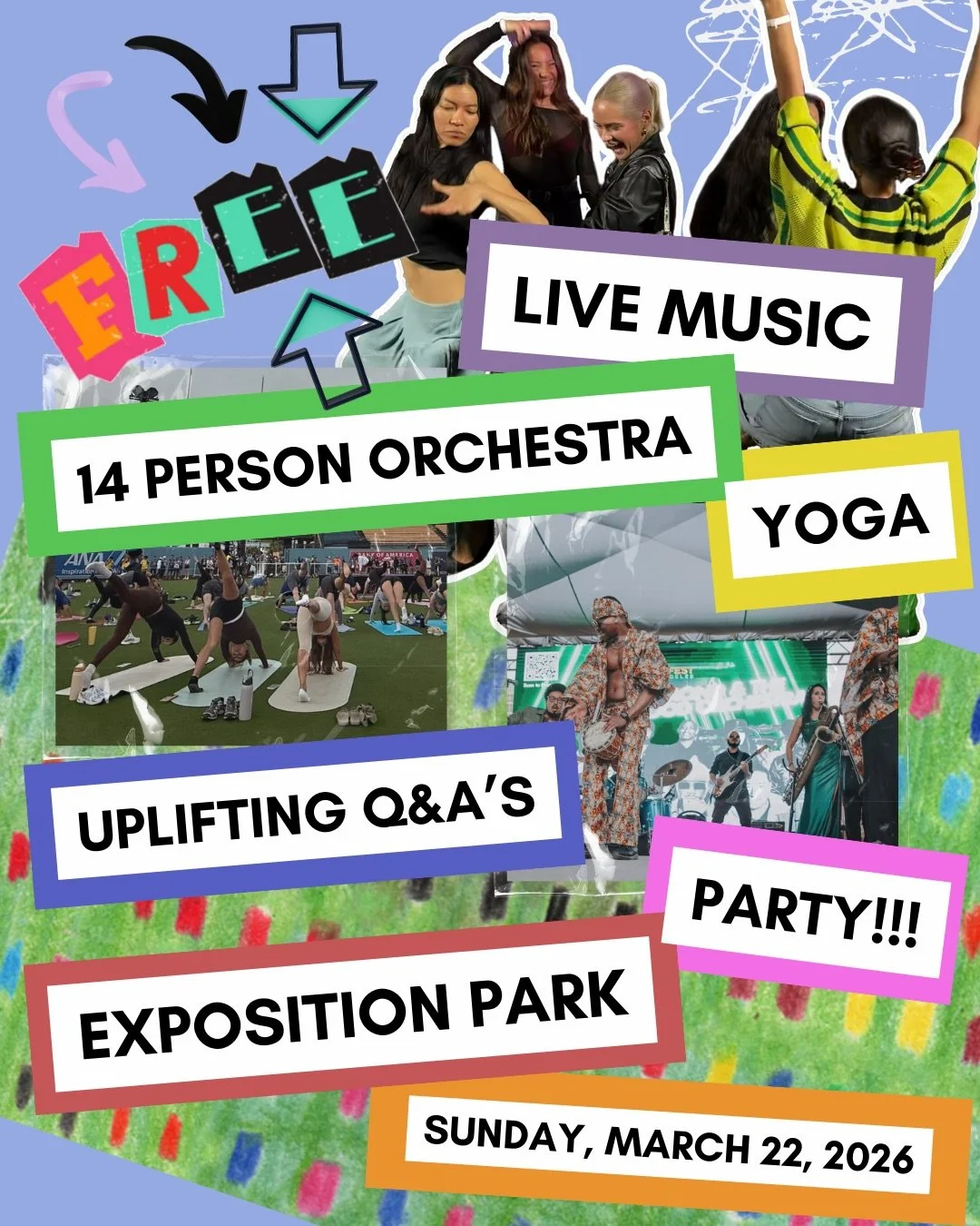 Friends, come join us for a FREE, family-friendly event celebrating community connection, health &amp; fitness, non-profit impact, and local culture: This Sunday, 3/22, 10am-5pm (link in bio/stories for more tickets &amp; info!)!! We are thrilled to 