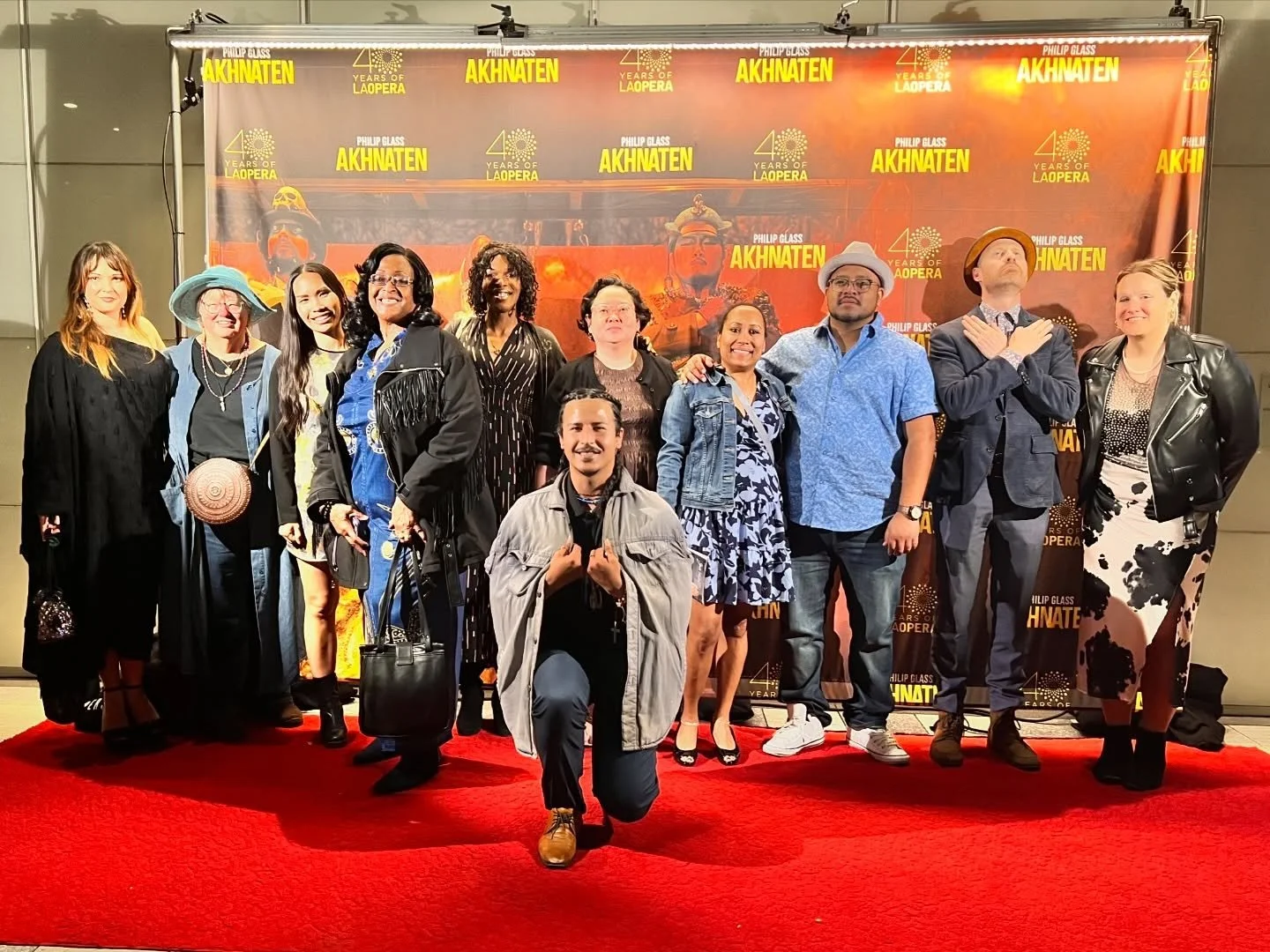 What a magical evening at the opera, thanks to @laopera! From the art direction, to the choreography (including mesmerizing juggling!), to the music &amp; performances&mdash;Philip Glass&rsquo; modern opera, Akhnaten was moving, provocative, and exqu