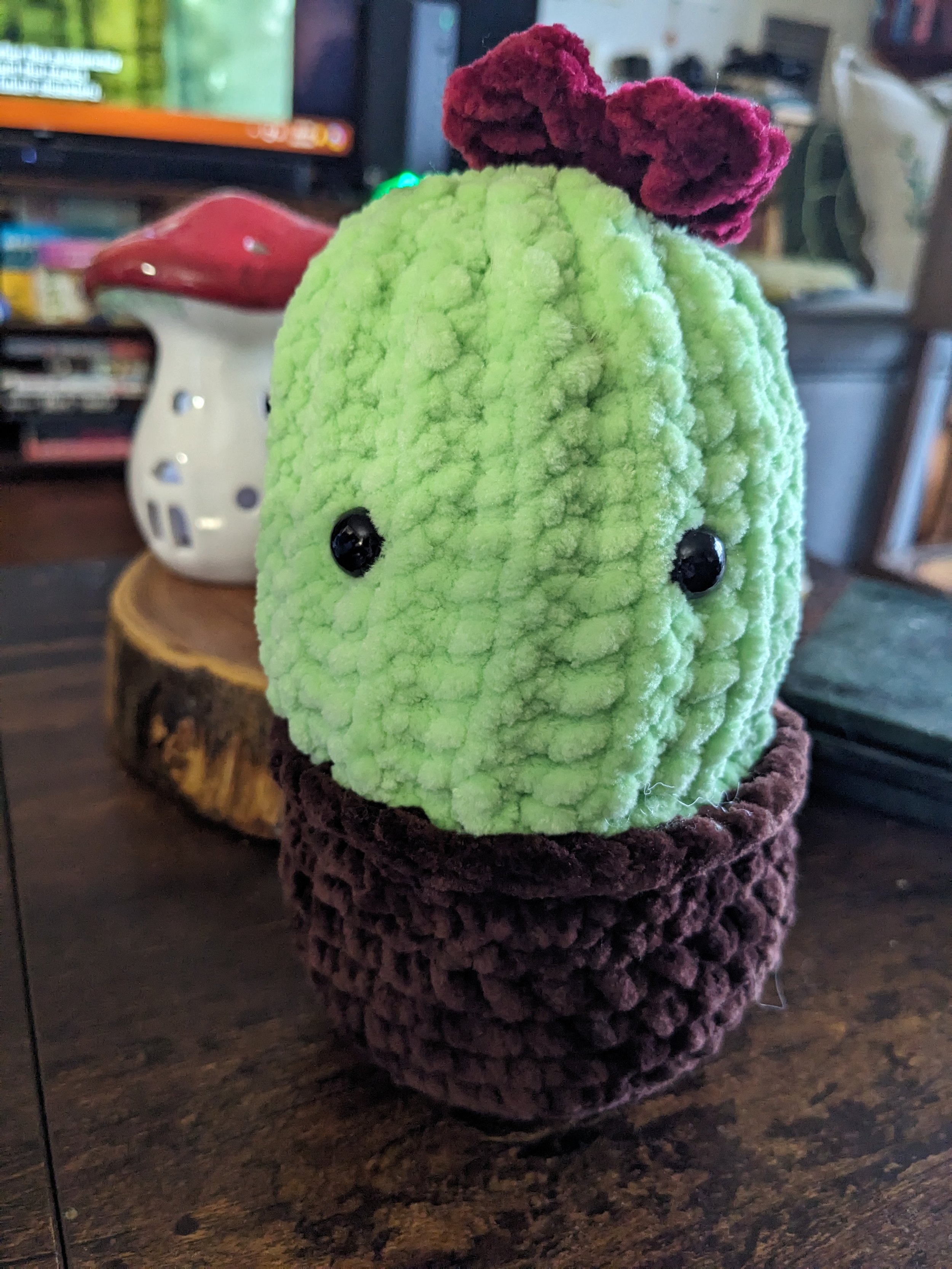 crochet barrel cactus