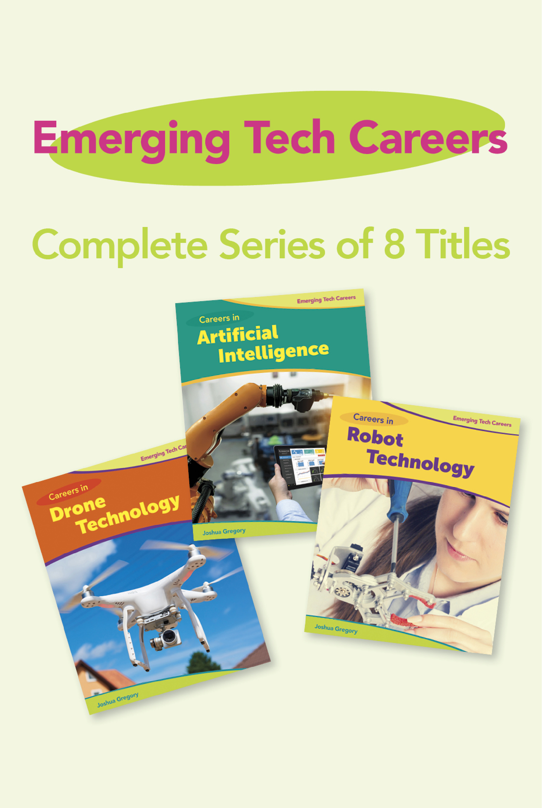 Emerging Tech Careers complete series of 8 titles