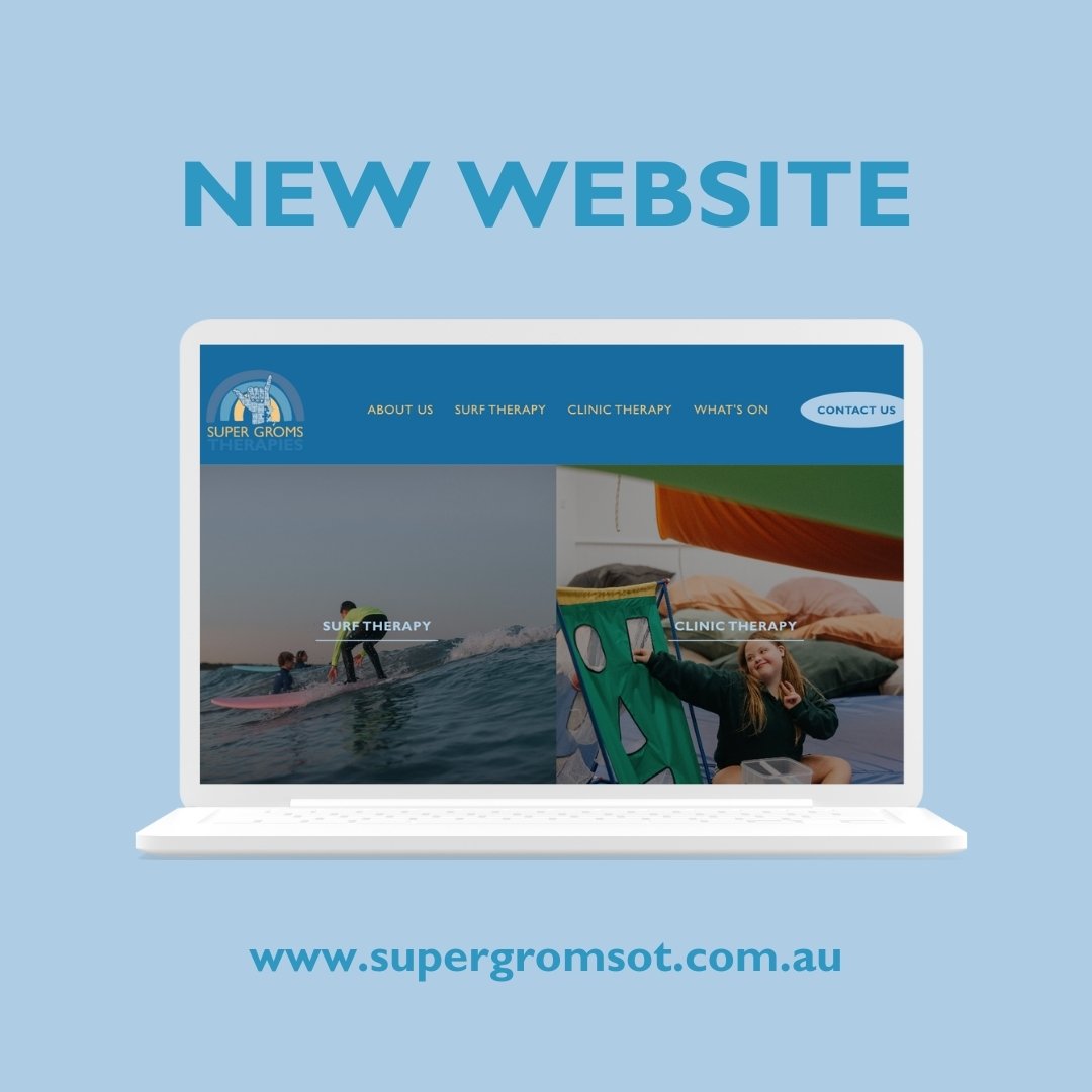NEW WEBSITE! 
 
Exciting news, our new website is live, featuring all our current services, FAQ's, school term &amp; holiday programs and so much more. 💙
 
Head to the link in out bio to explore.
 
 
 
 
 

 #surfingbasedotprogram #occupationalthera
