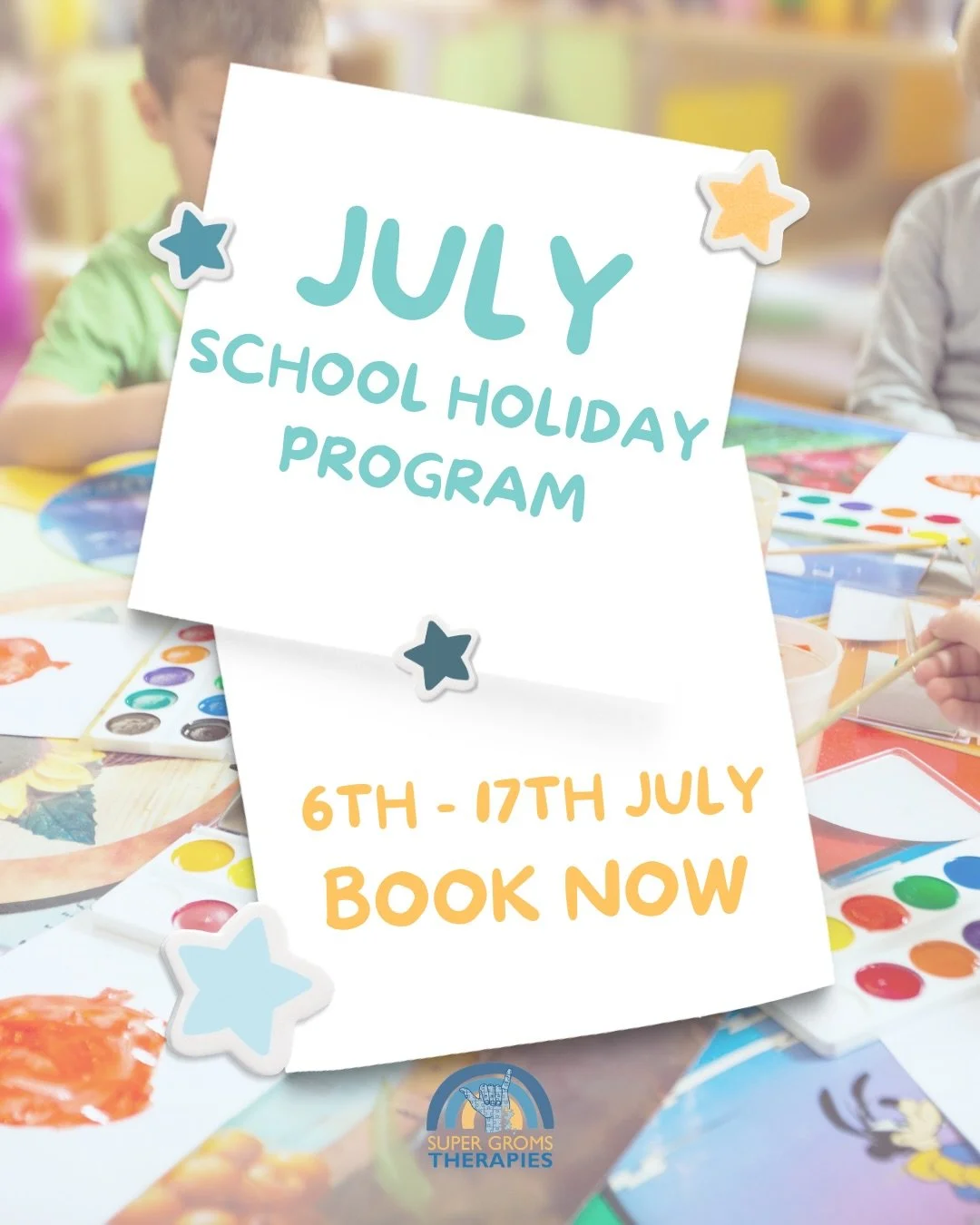 The countdown is officially on! ⏳

Our July School Holiday Program kicks off tomorrow, running from the 6th to the 17th of July. We have an epic two weeks lined up, but final spots are strictly limited.

Get in touch ASAP to enquire about any final a