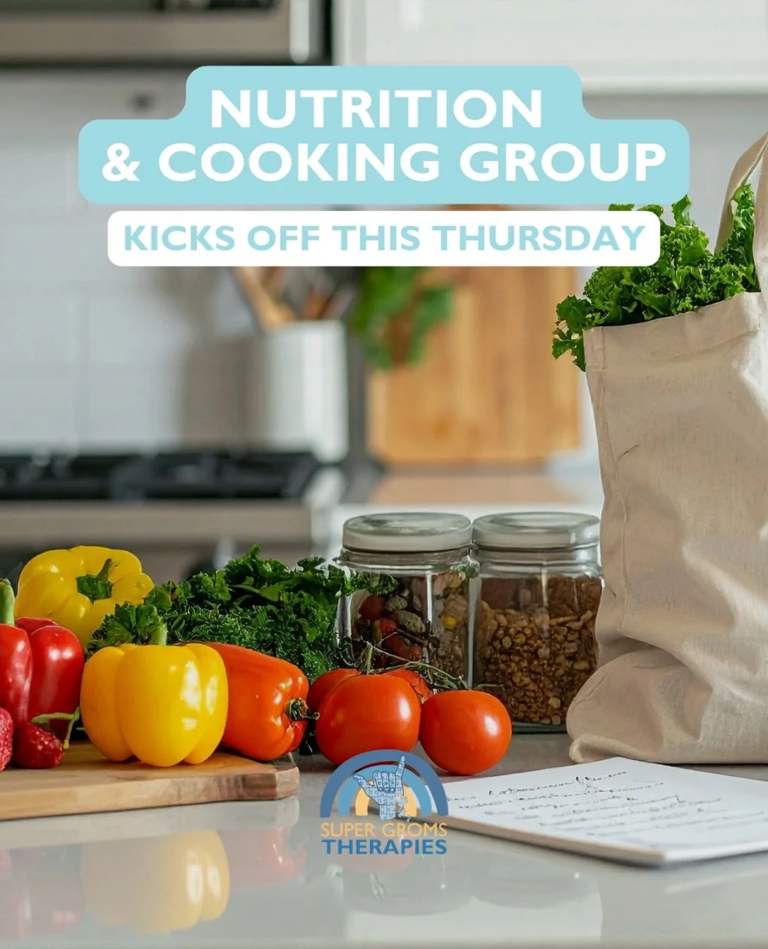 FINAL SPOTS 🚨

Our 5-week Cooking &amp; Nutrition group with @gramsofhealth starts this Thursday (4:00pm &ndash; 5:30pm) at our Caringbah clinic! 🍳

Facilitated by an OT and two Dietitians, this program is designed for kids with sensory differences