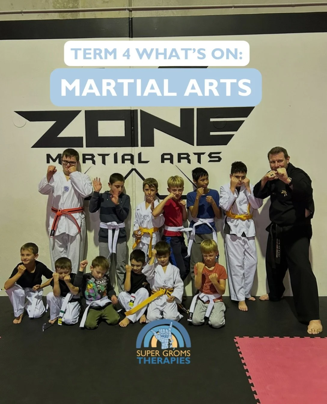 Time to practice those kicks and blocks! 🥋🔥

Our Martial Arts program is back on Tuesdays from 5:15&ndash;6:00pm over at Zone Martial Arts. It&rsquo;s all about building body awareness, focus, and coordination in a high-energy environment where eve