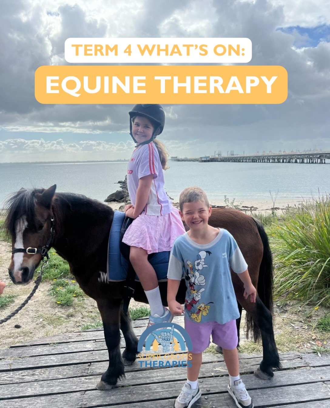 Stepping out of the clinic and into the paddock! 🐴🌿

Our Animal Assisted Therapy (Equine) program is back for Term 4, with various time slots available Monday through Thursday. It&rsquo;s a wonderfully calming, grounded space for kids to work on em