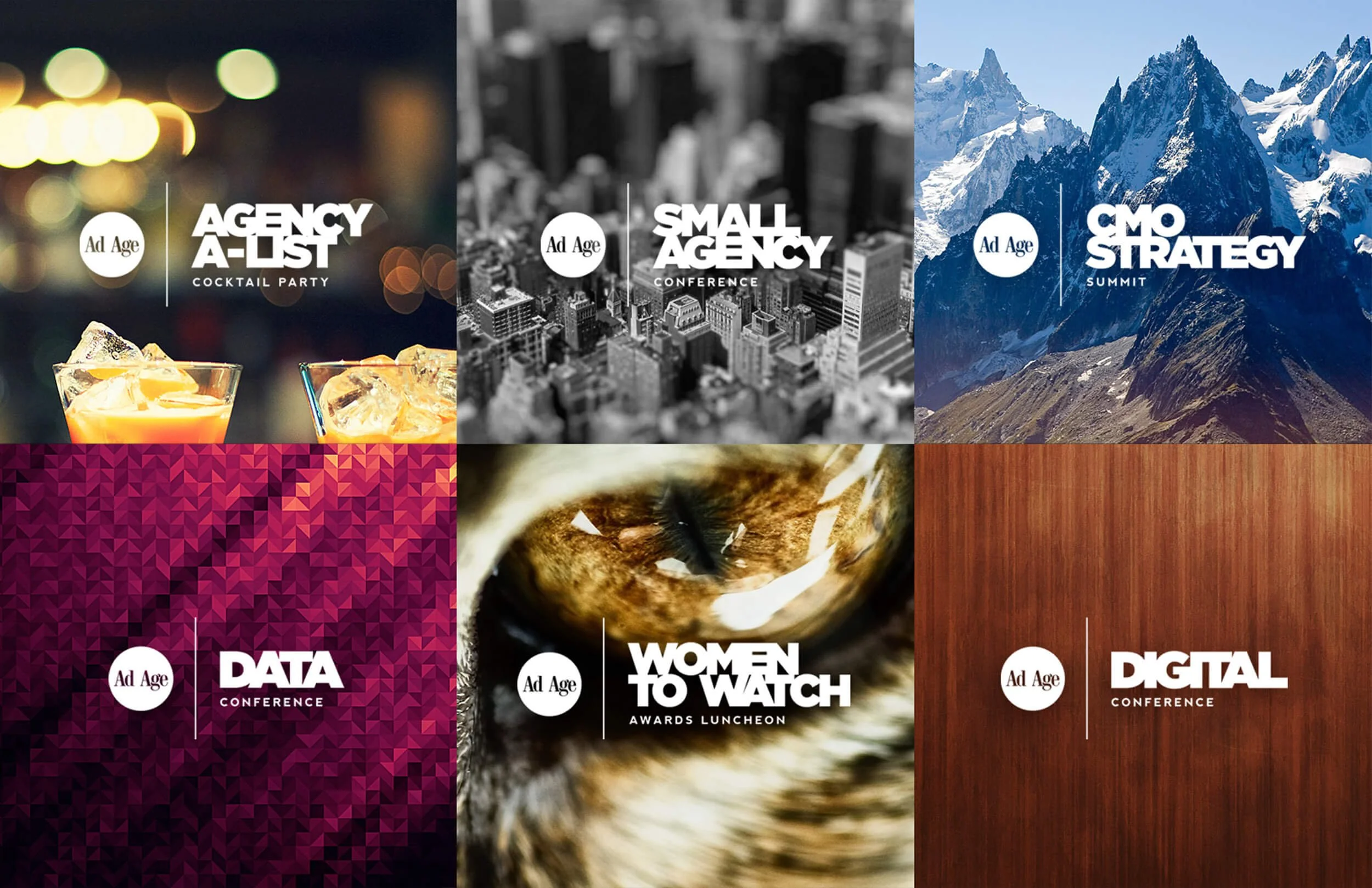 (1/2) Ad Age Conference Logos