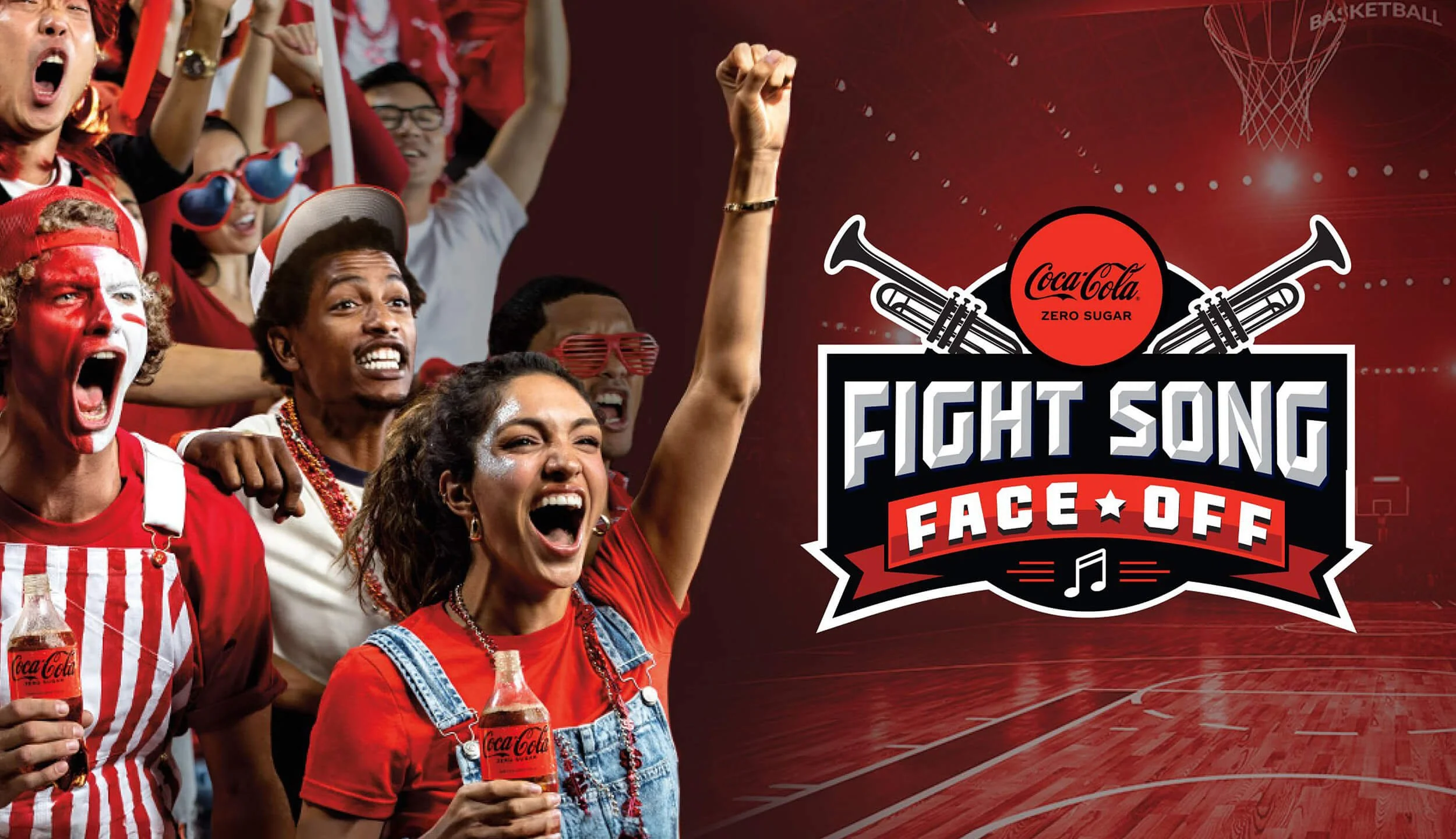 Coke Zero "Fight Song Face Off" Sweepstakes Logo, The Coca-Cola Company