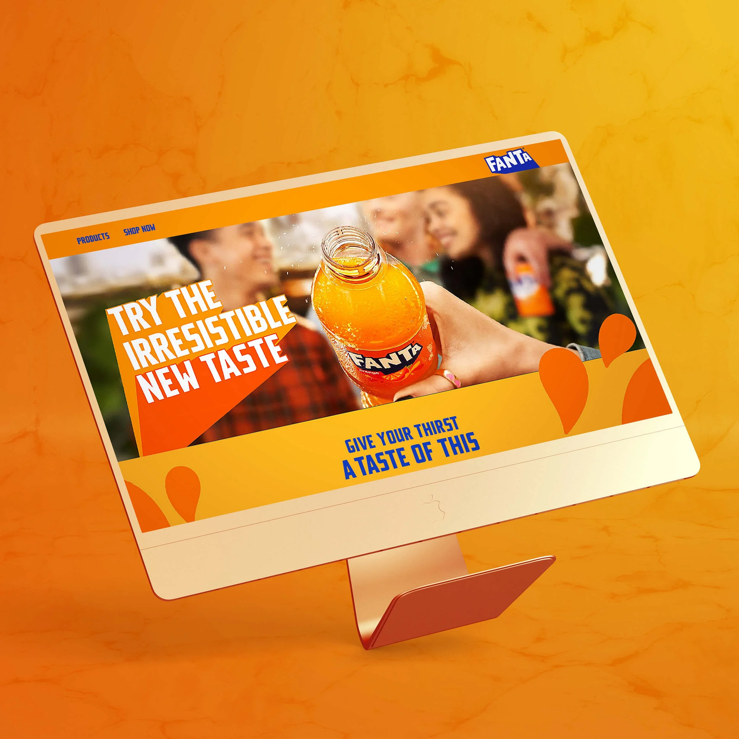 (1/2) Fanta Site Redesign, The Coca-Cola Company