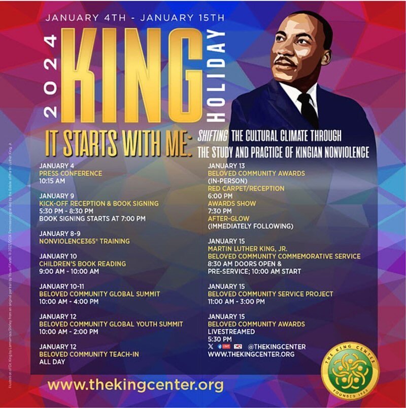 @thekingcenter teaches how to internalize nonviolence as a lifestyle. #ItStartsWithMe