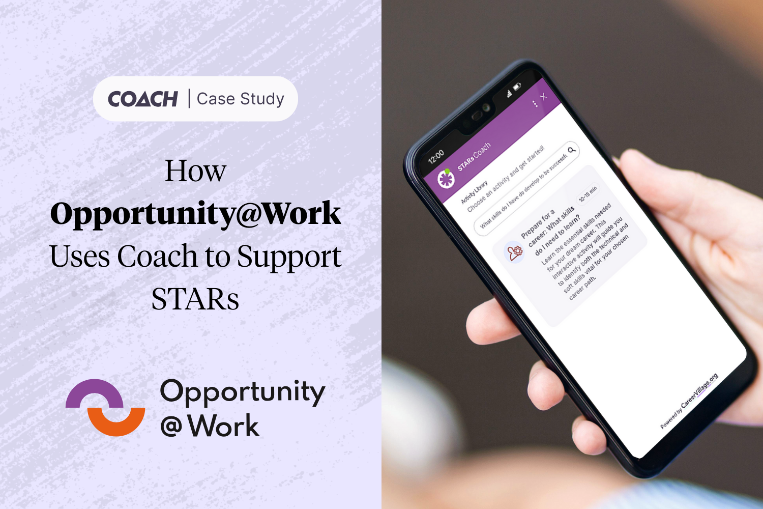 How Opportunity@Work Uses Coach to Support STARs