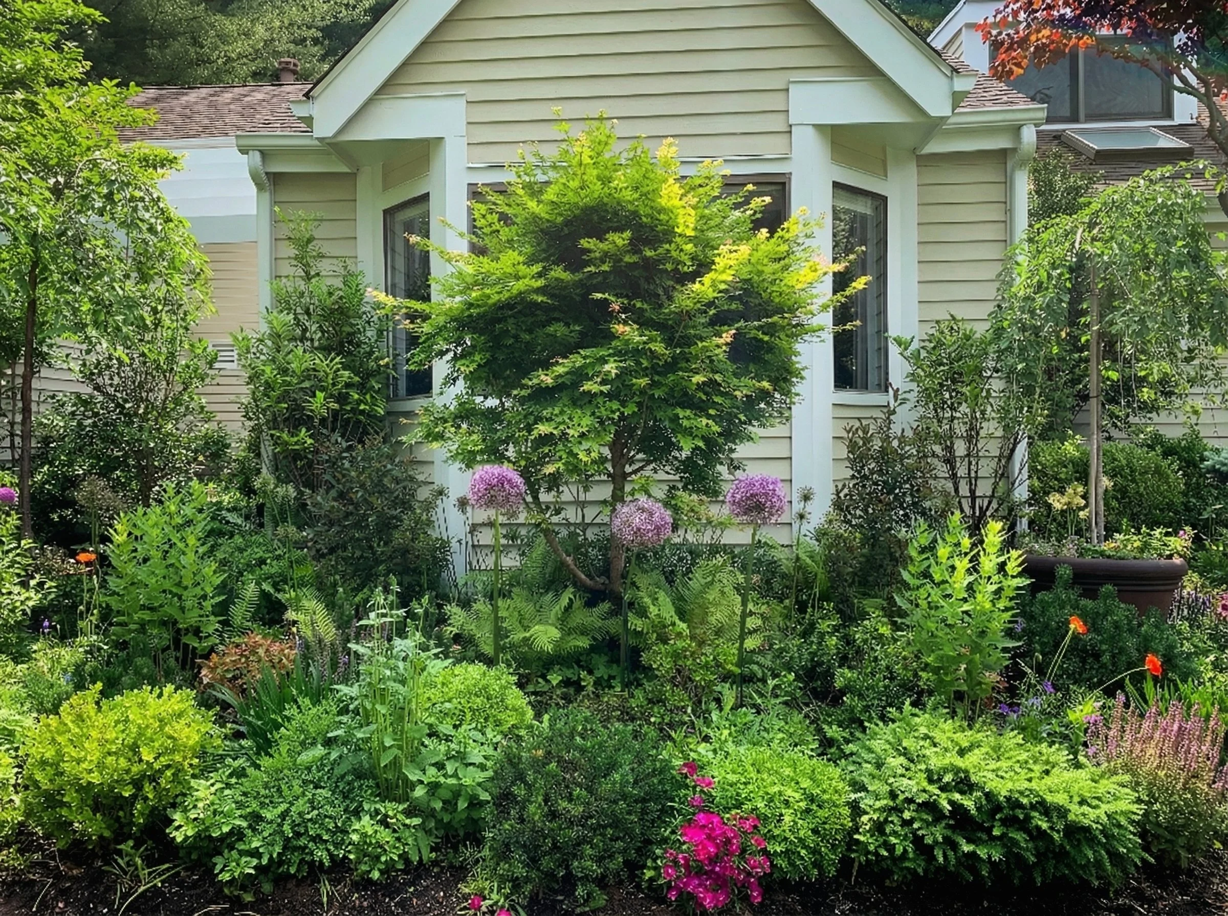 Contemporary English Garden | Irvington, NY