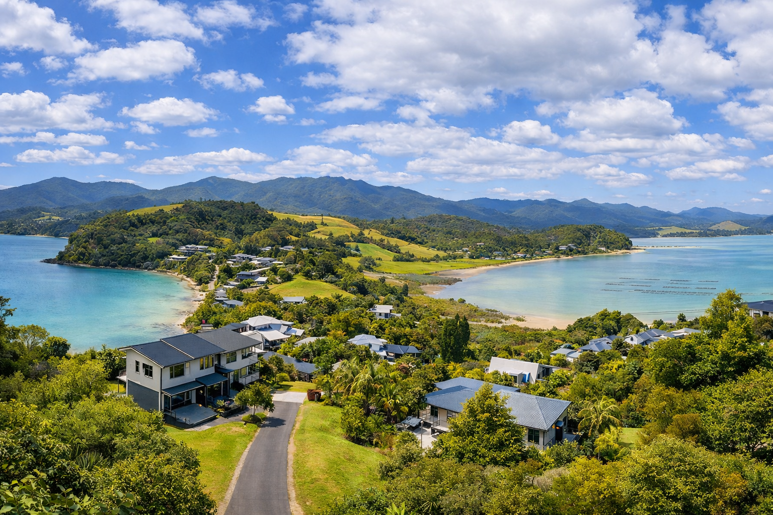 View from Motel Long Bay and McGregor Bay