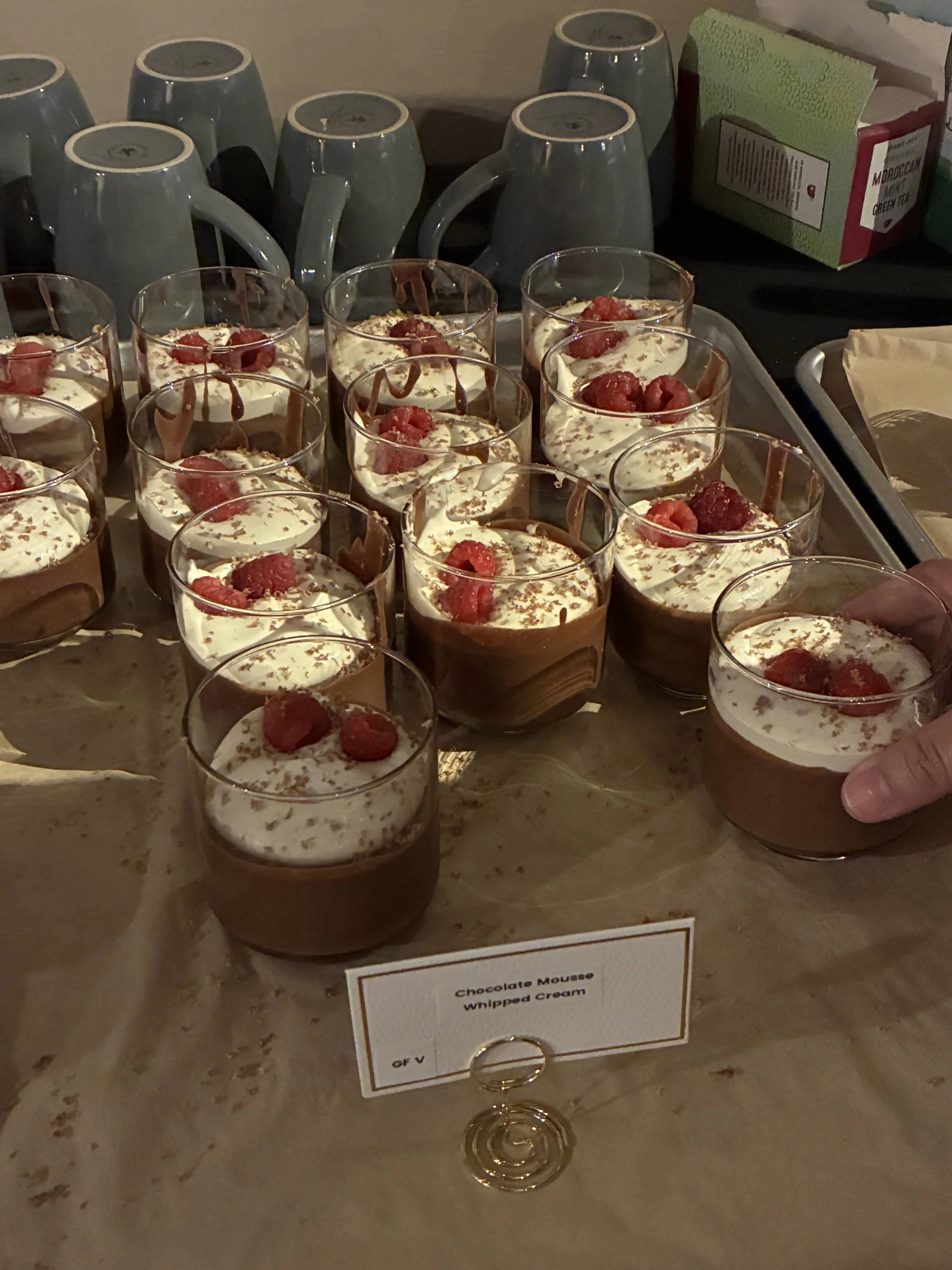 Chocolate desert