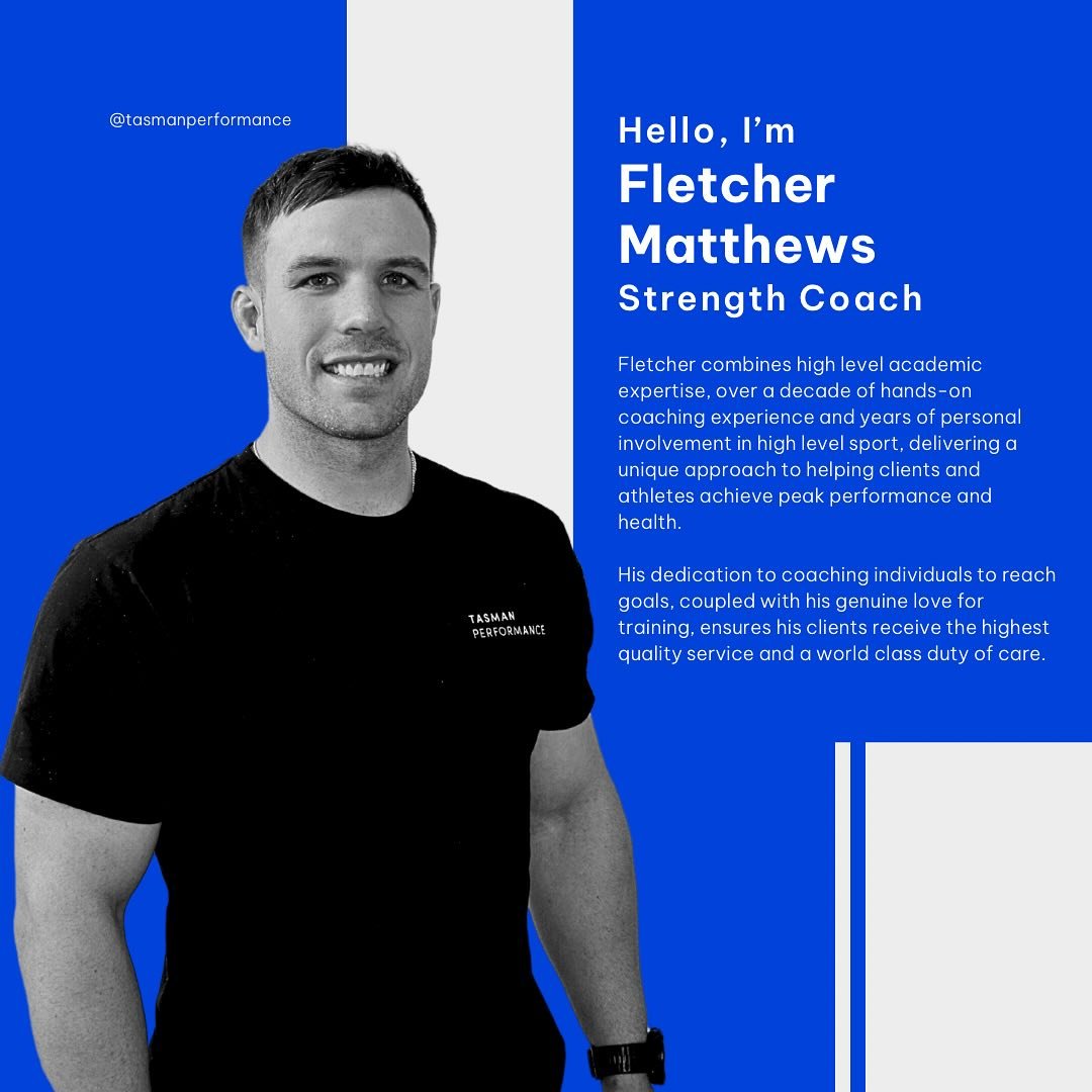 Fletcher Matthews

Specialising in movement assessment, corrective exercise, and optimising training performance, Fletcher ensures that his clients excel in both sport and daily life while maintaining optimal health.

Passionate about program design,