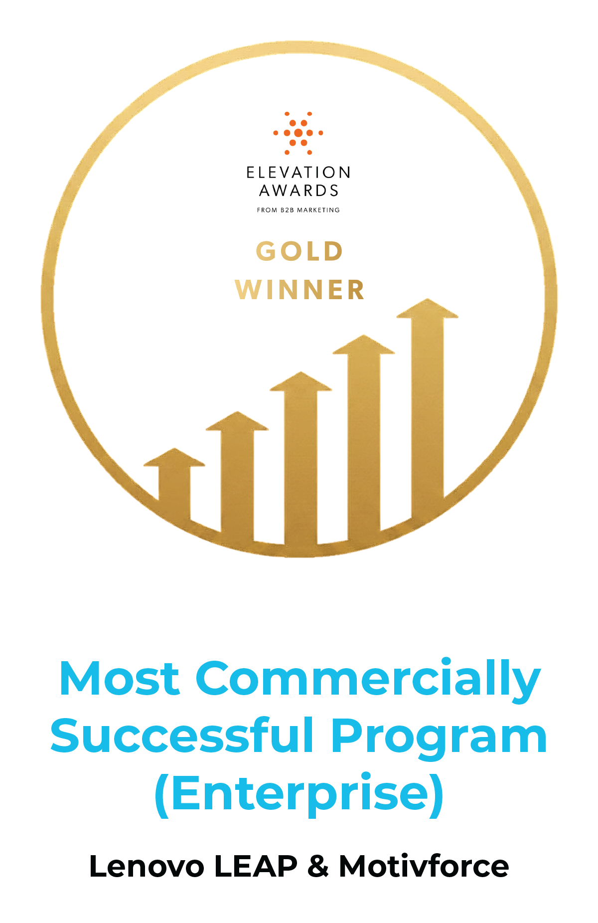 Motivforce Elevation Awards - Gold